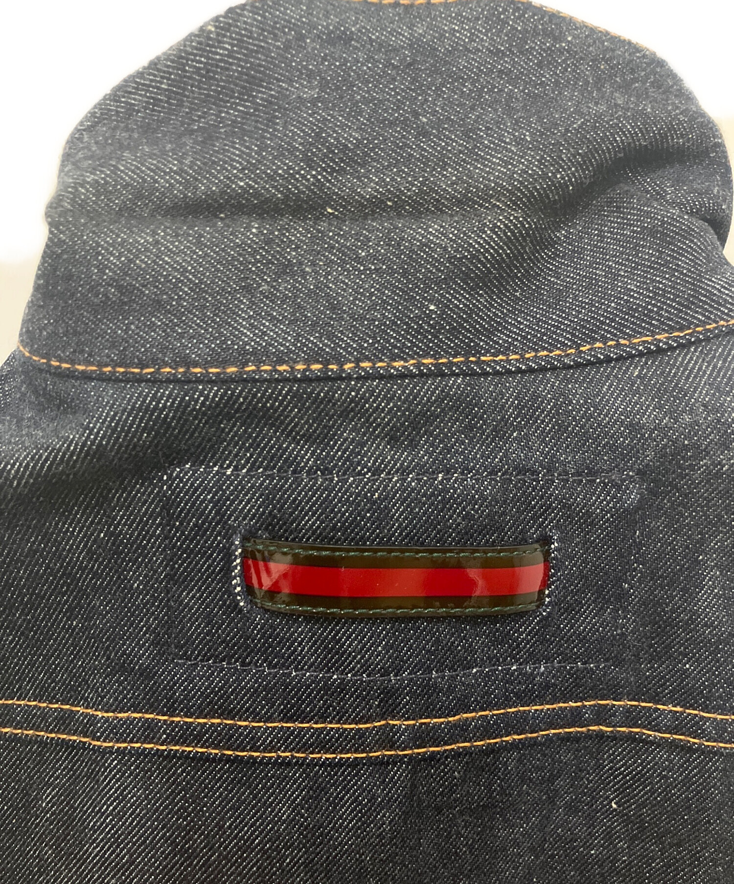中古・古着通販】GUCCI (グッチ) デニムジャケット インディゴ サイズ