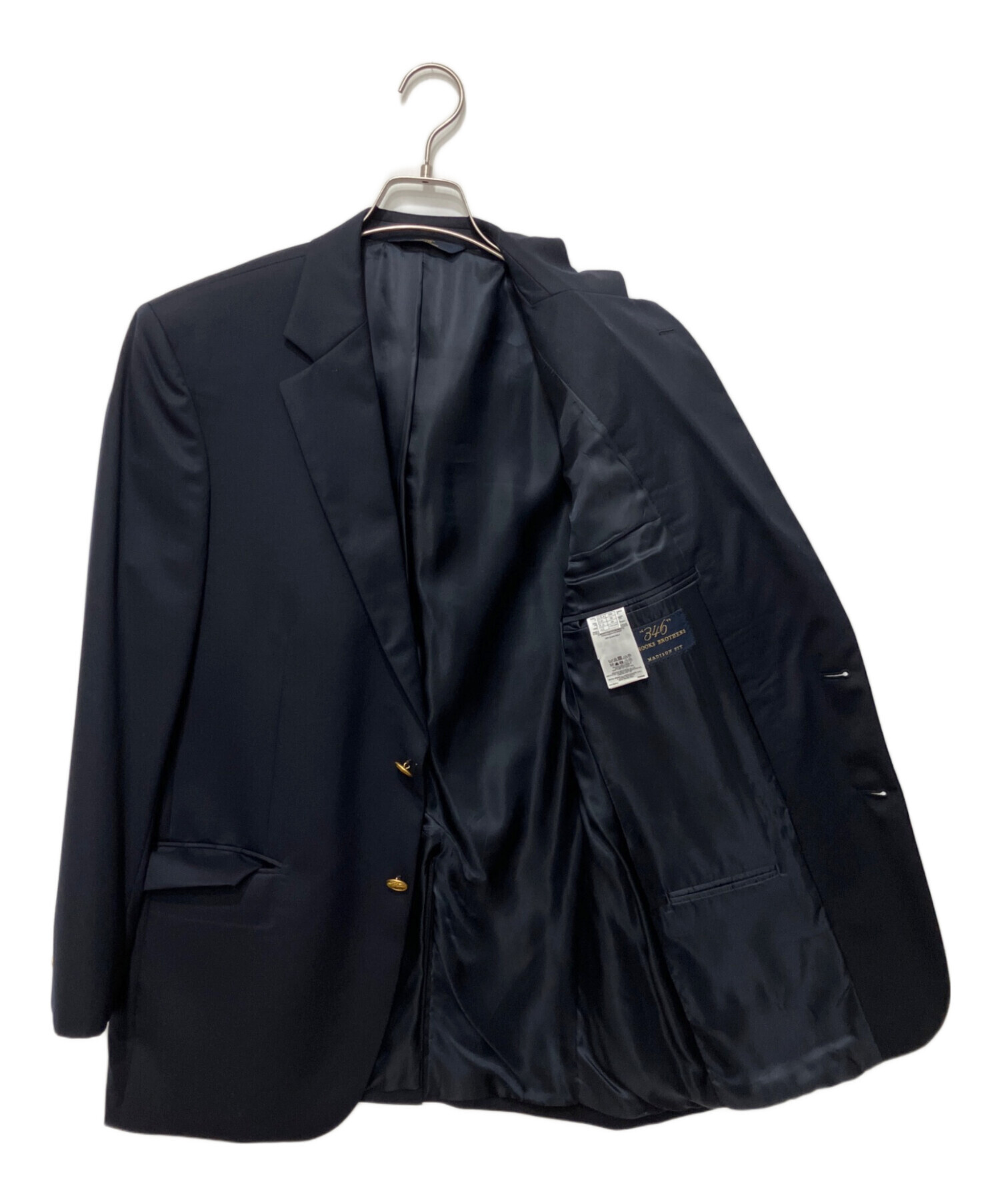 中古・古着通販】346 BROOKS BROTHERS (346 ブルックスブラザーズ) 紺