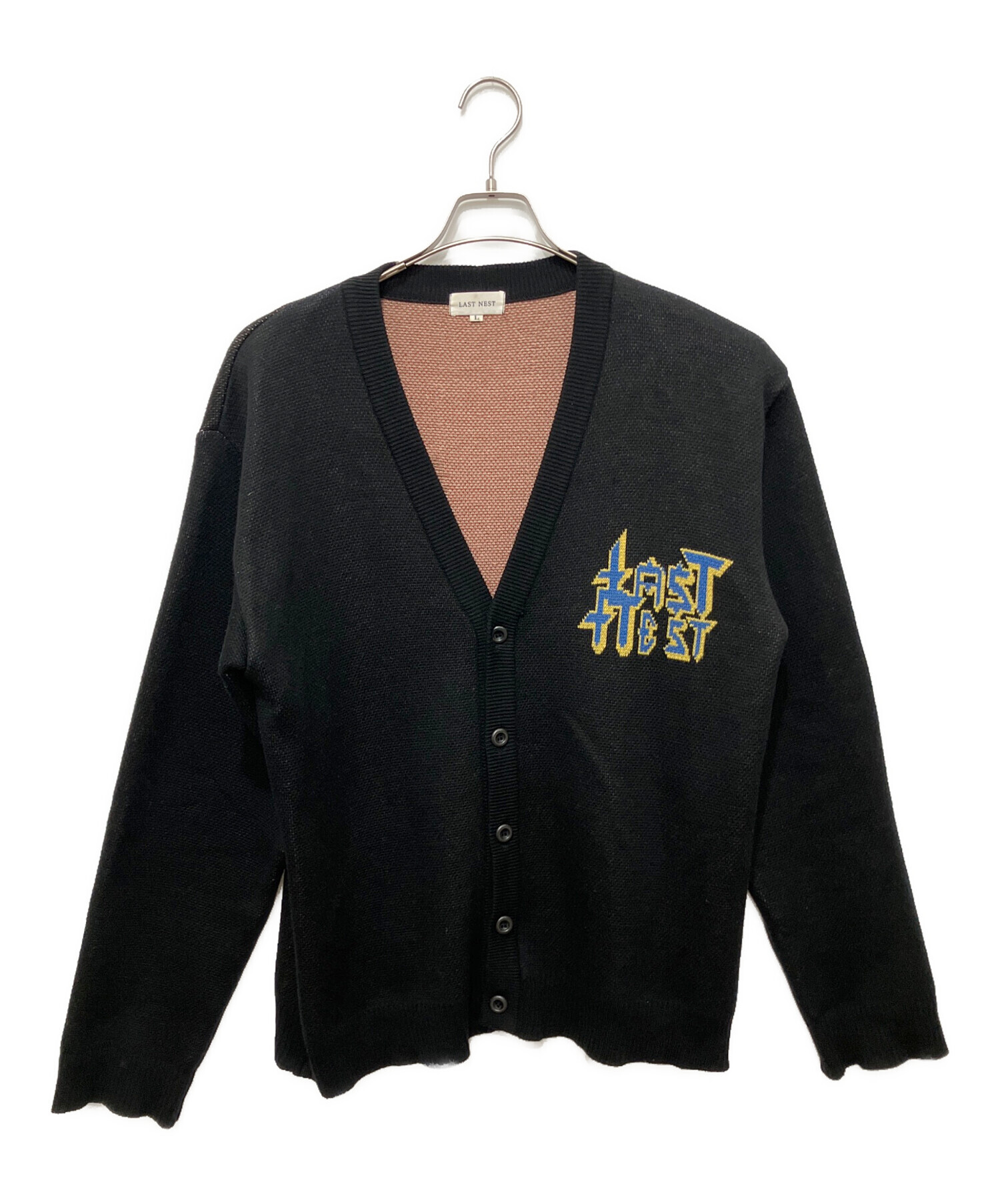 last nest カーディガン 中古・古着通販】LAST NEST (ラストネスト) バックジャガード