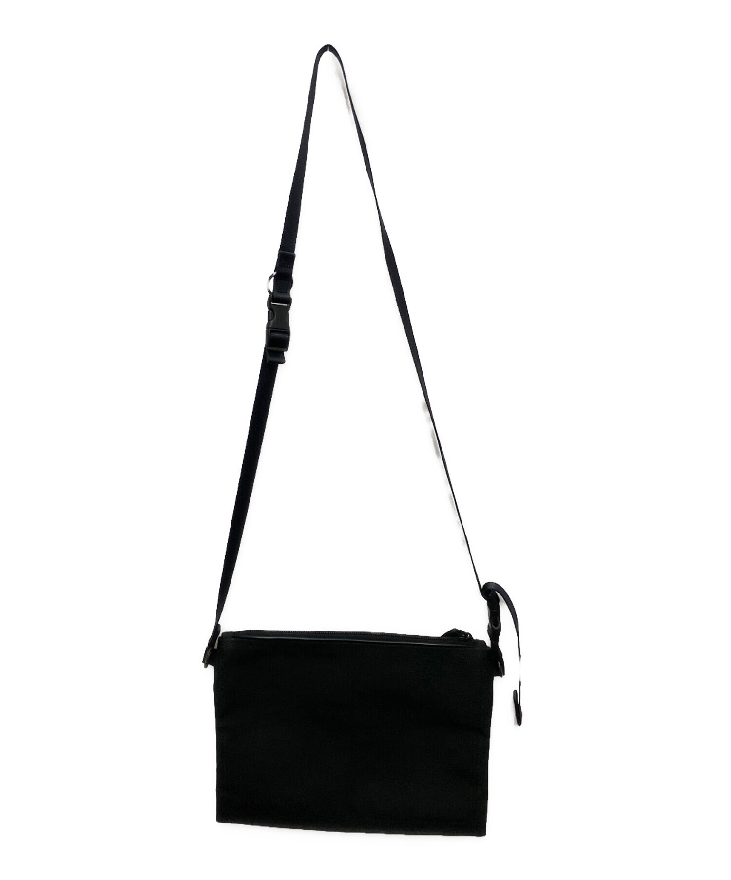 新品未使用 ポーター ハイブリッド サコッシュ 黒 ブラック 中古・古着通販】PORTER (ポーター) ハイブリッドサコッシュ ブラック