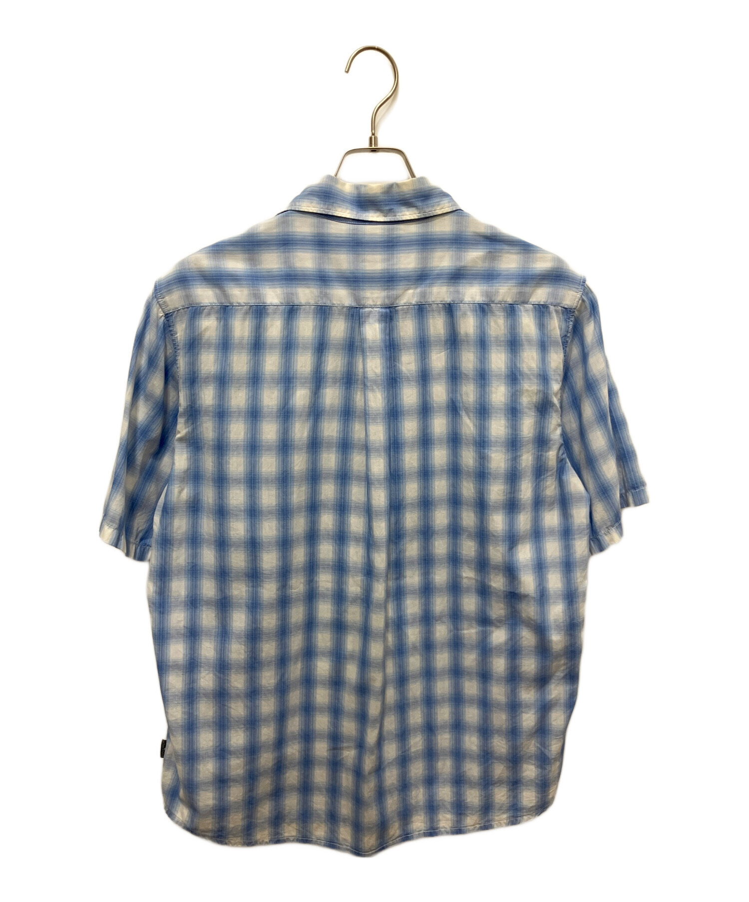 stussy オンブレ　シャツ　ジャケット 中古・古着通販】stussy (ステューシー) オンブレチェックシャツ
