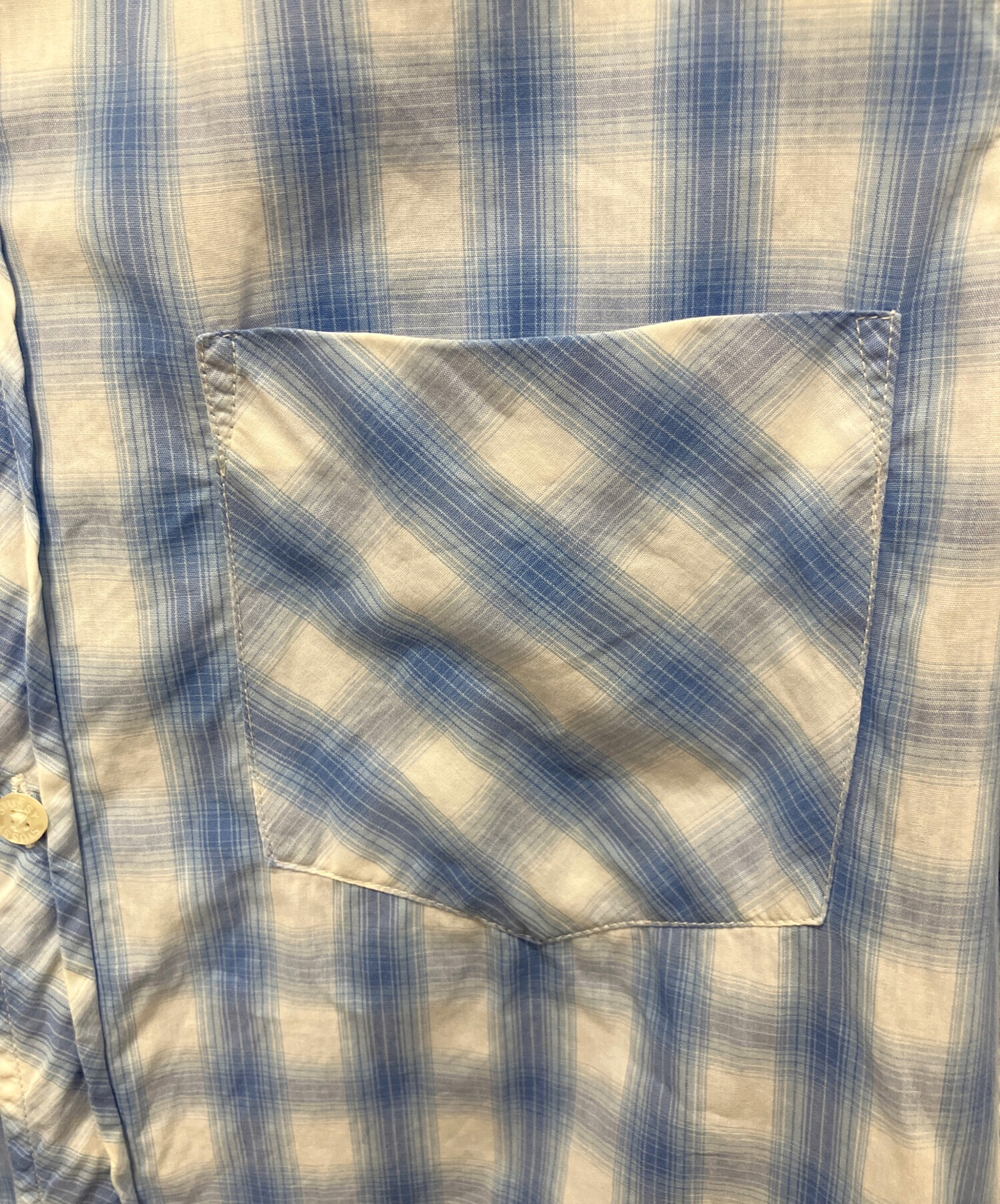 中古・古着通販】stussy (ステューシー) オンブレチェックシャツ