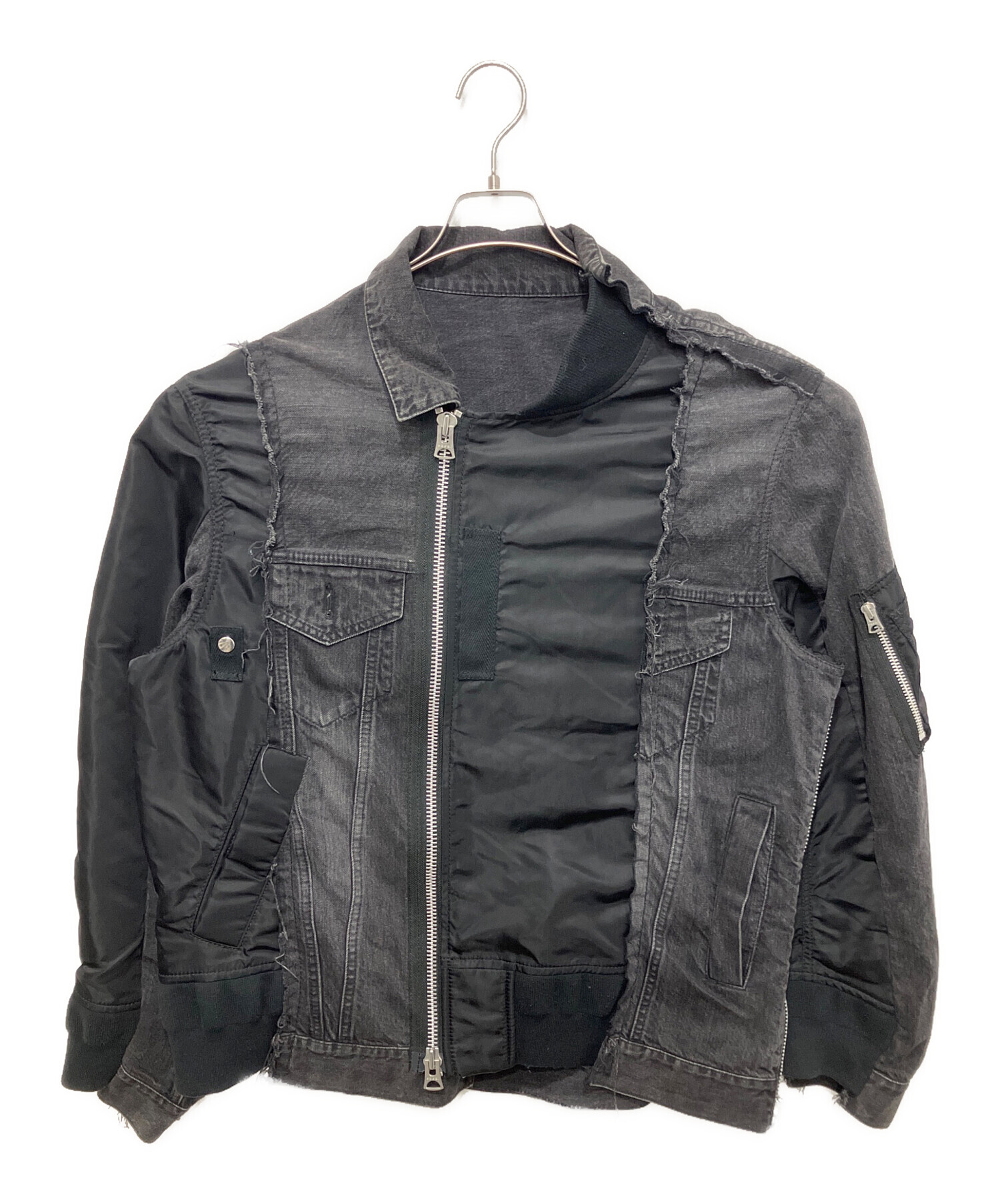 中古・古着通販】sacai (サカイ) 19SS Re-Make MA-1 Doccing Denim 
