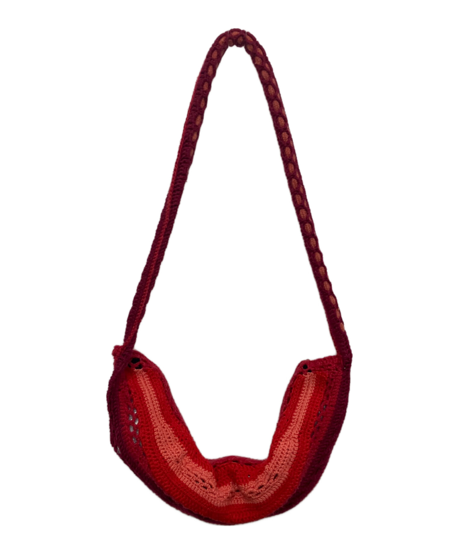 中古・古着通販】SSU (エスエスユー) ARC TOTE BAG レッド×ピンク