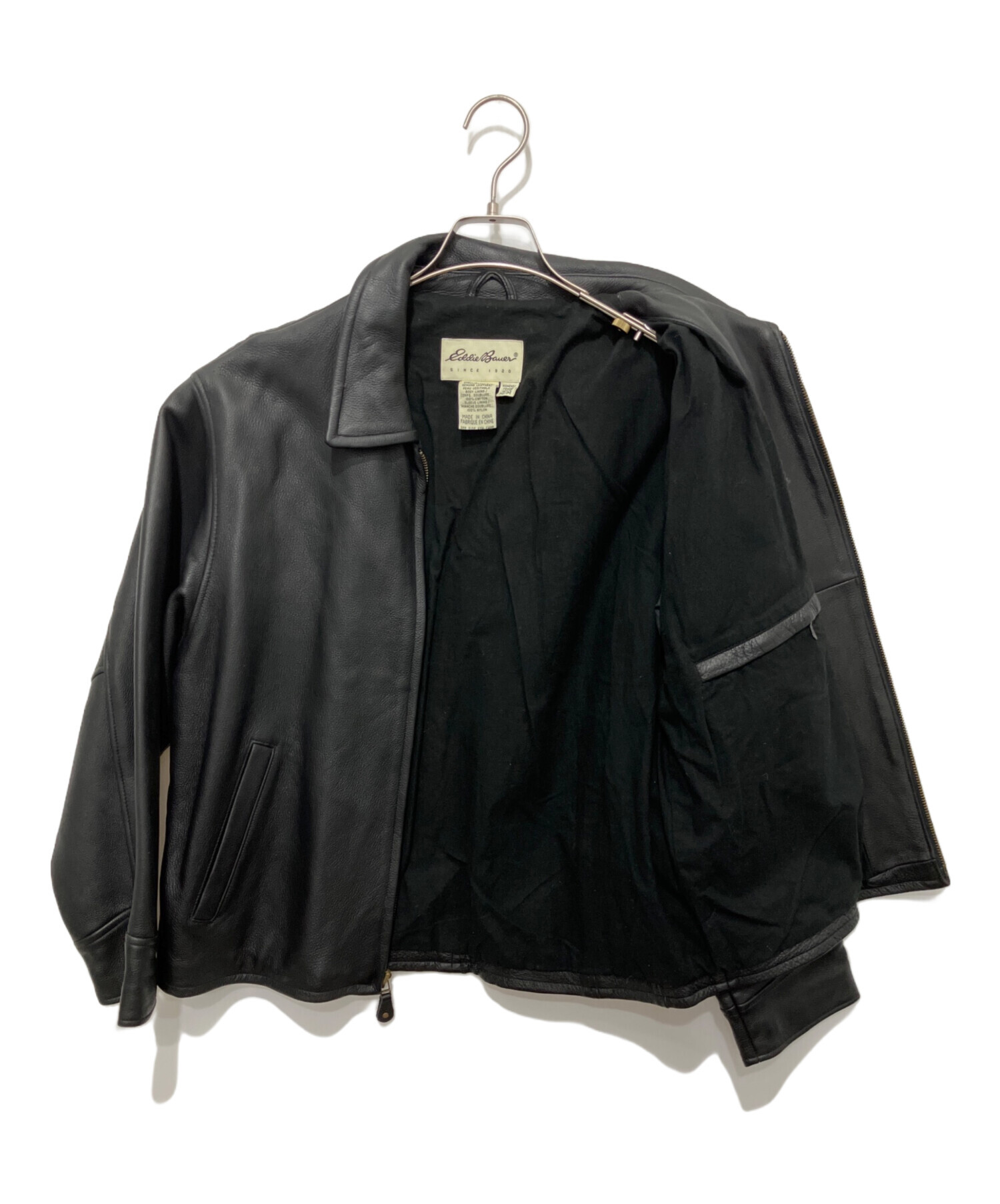 中古・古着通販】Eddie Bauer (エディーバウアー) レザージャケット