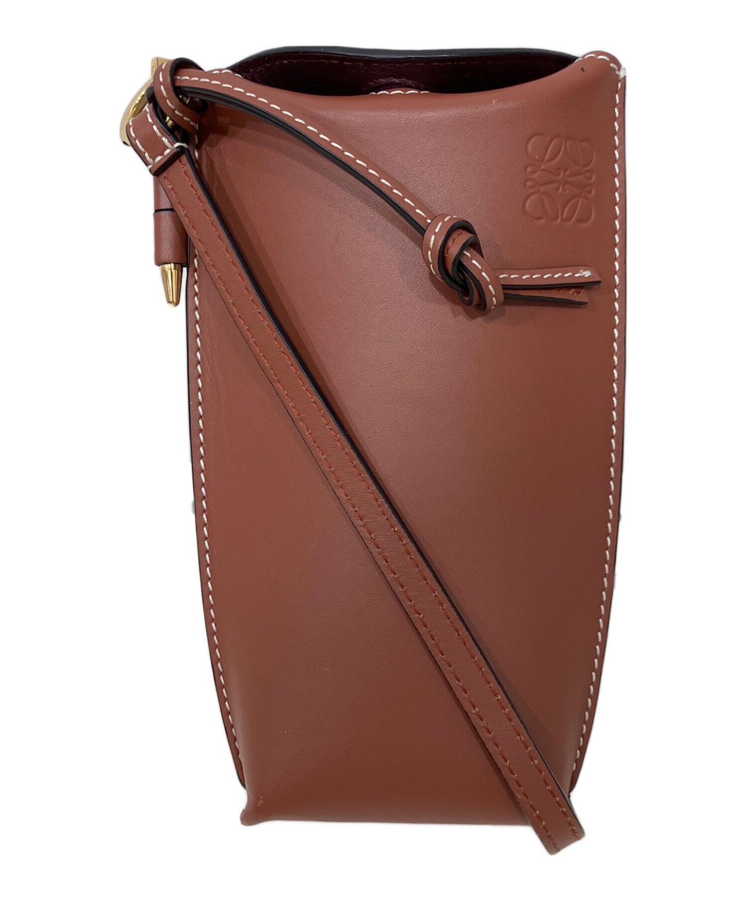 中古・古着通販】LOEWE (ロエベ) GATE POCKET ショルダーバッグ 