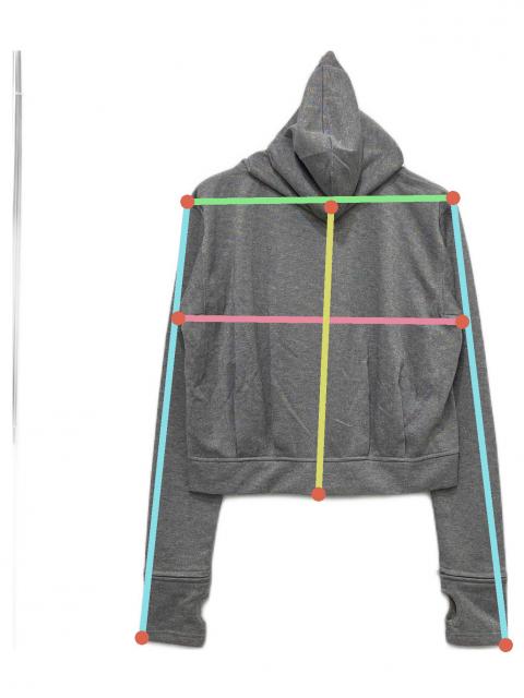 中古・古着通販】Dinoworks (ディノワークス) PORIS SHINE HOODIE