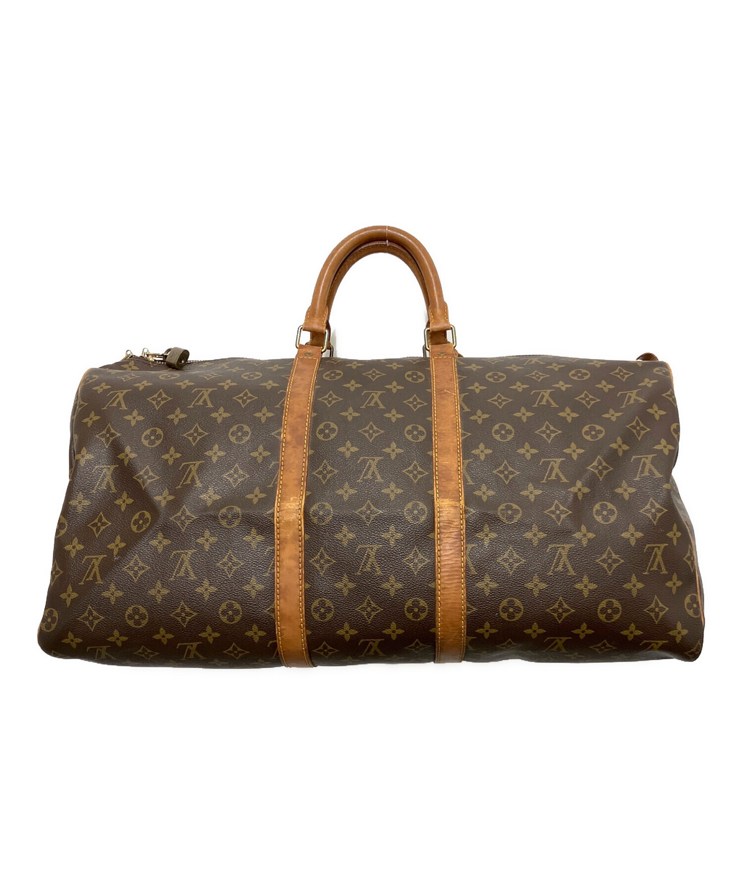 た*か様 Louis Vuitton ボストンバッグ 中型 ブラウン 中古・古着通販】LOUIS VUITTON (ルイ ヴィトン) トラベルバッグ