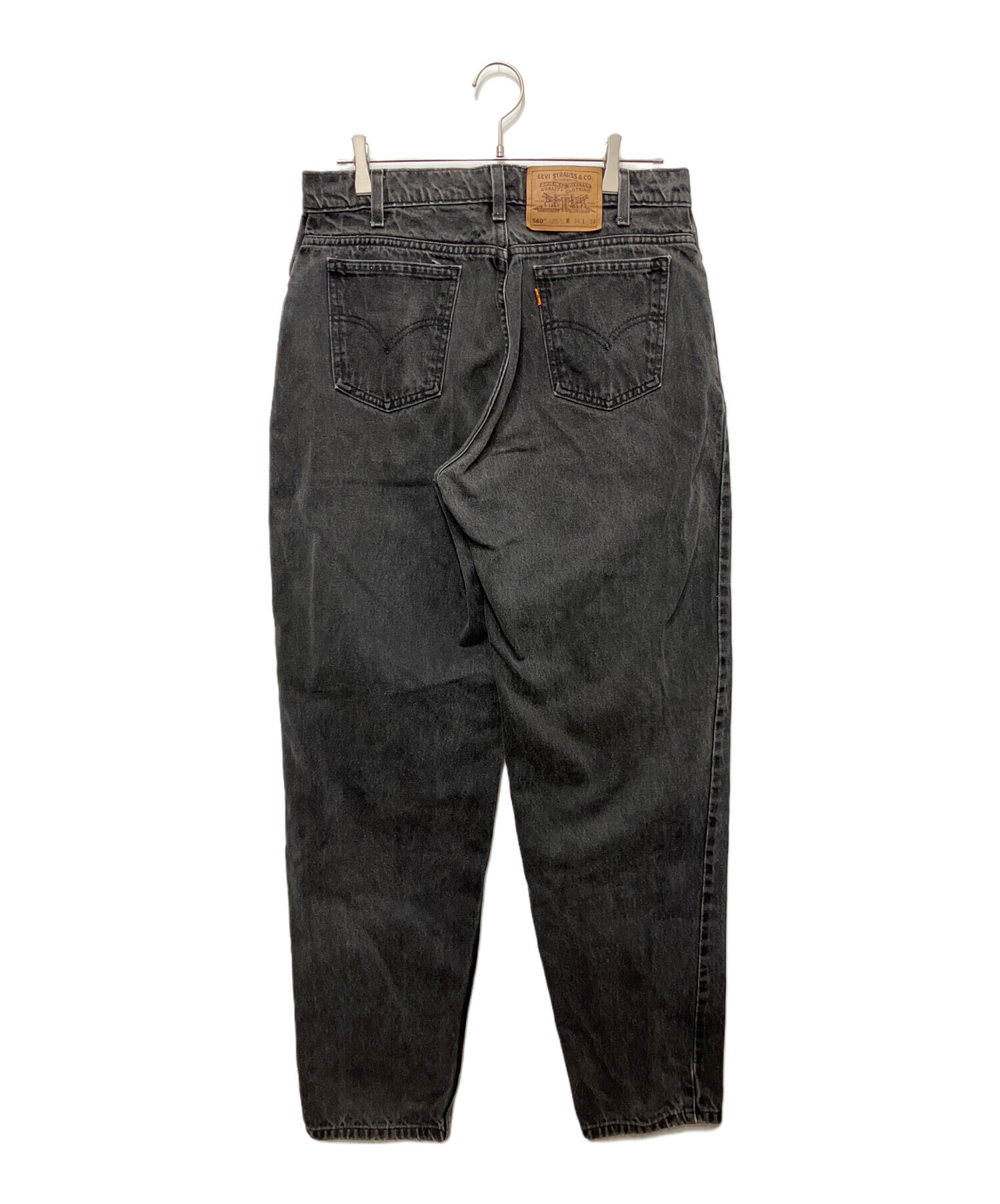 中古・古着通販】LEVI'S (リーバイス) 90s 560 LOOSE FIT ブラック 中古・古着通販】LEVI'S (リーバイス) 90s 560 LOOSE FIT ブラック