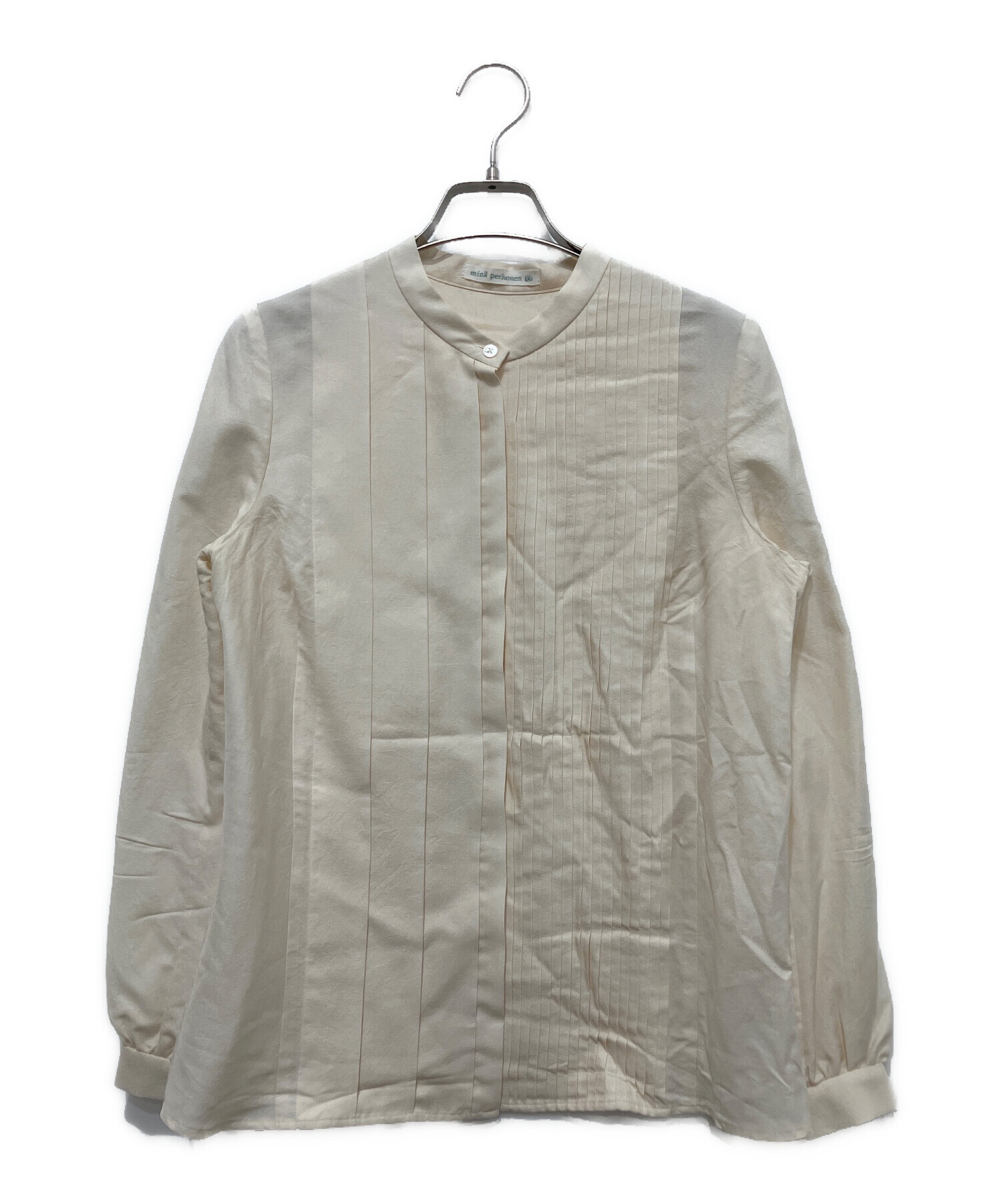 ミナペルホネン ブラウス　チュニック　calm 中古・古着通販】mina perhonen (ミナ ペルホネン) calm タック