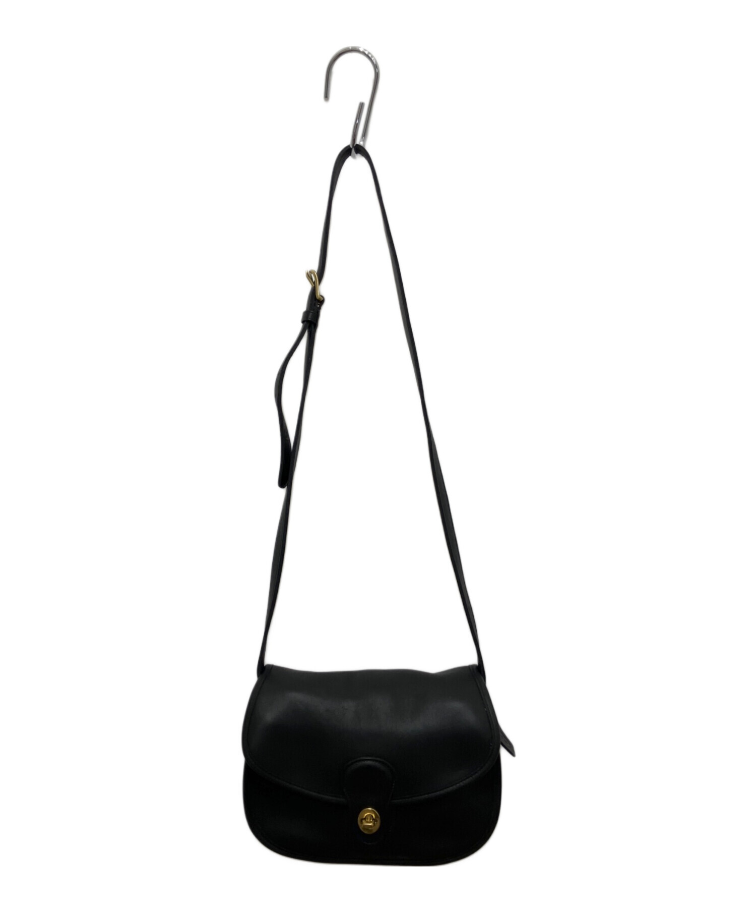 COACH コーチ　ショルダーバッグ　ターンロック 中古・古着通販】COACH (コーチ) ターンロックレザーショルダーバッグ