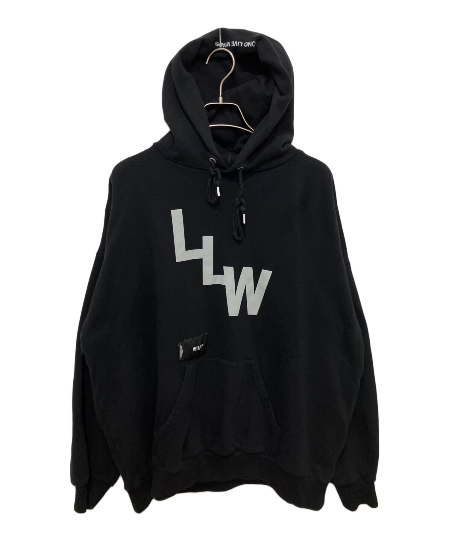 WTAPS パーカー Ｌ 中古・古着通販】WTAPS (ダブルタップス) LLW HOODY COTTON LONG LIVE