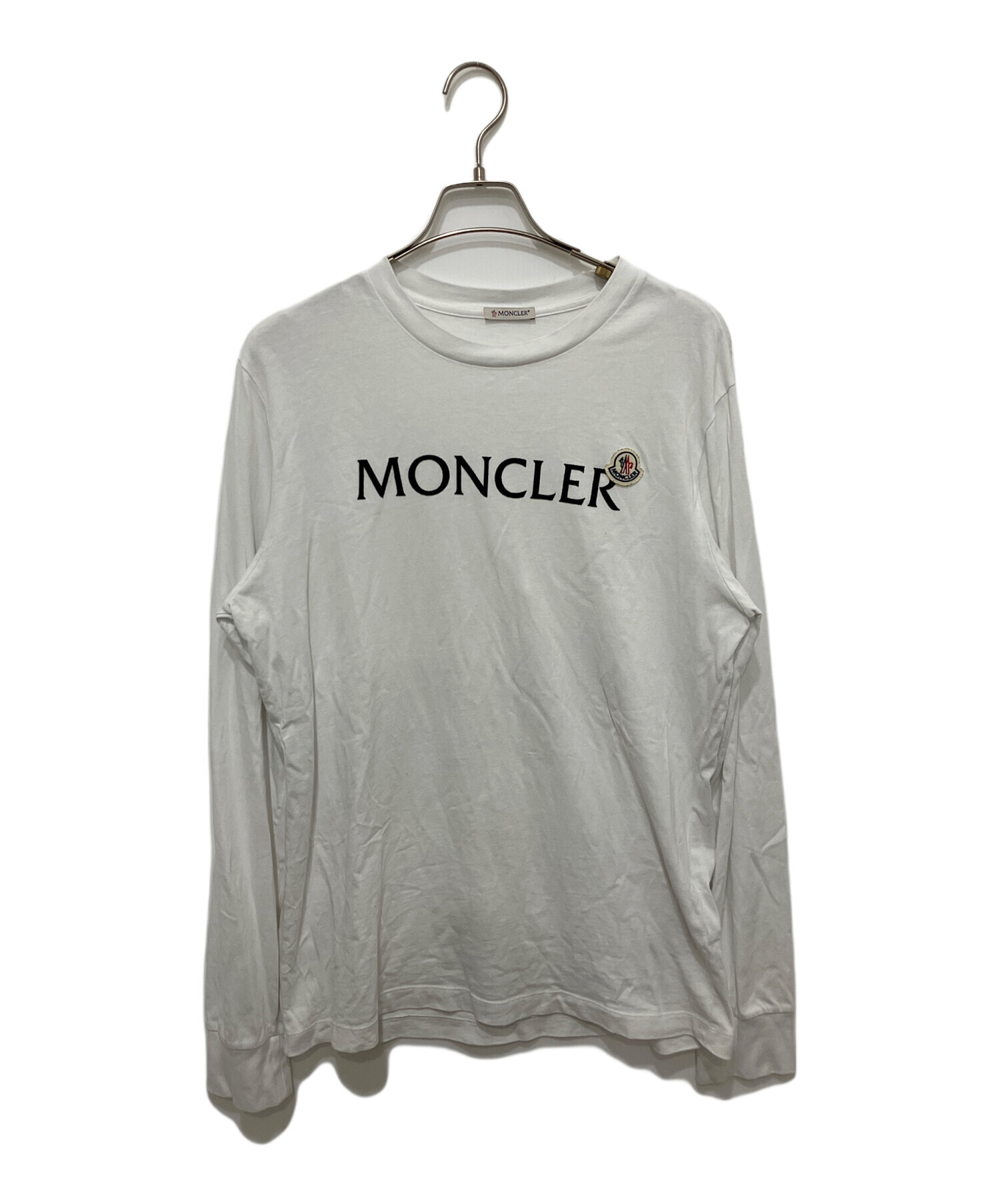 中古・古着通販】MONCLER (モンクレール) フロントロゴロングスリーブ