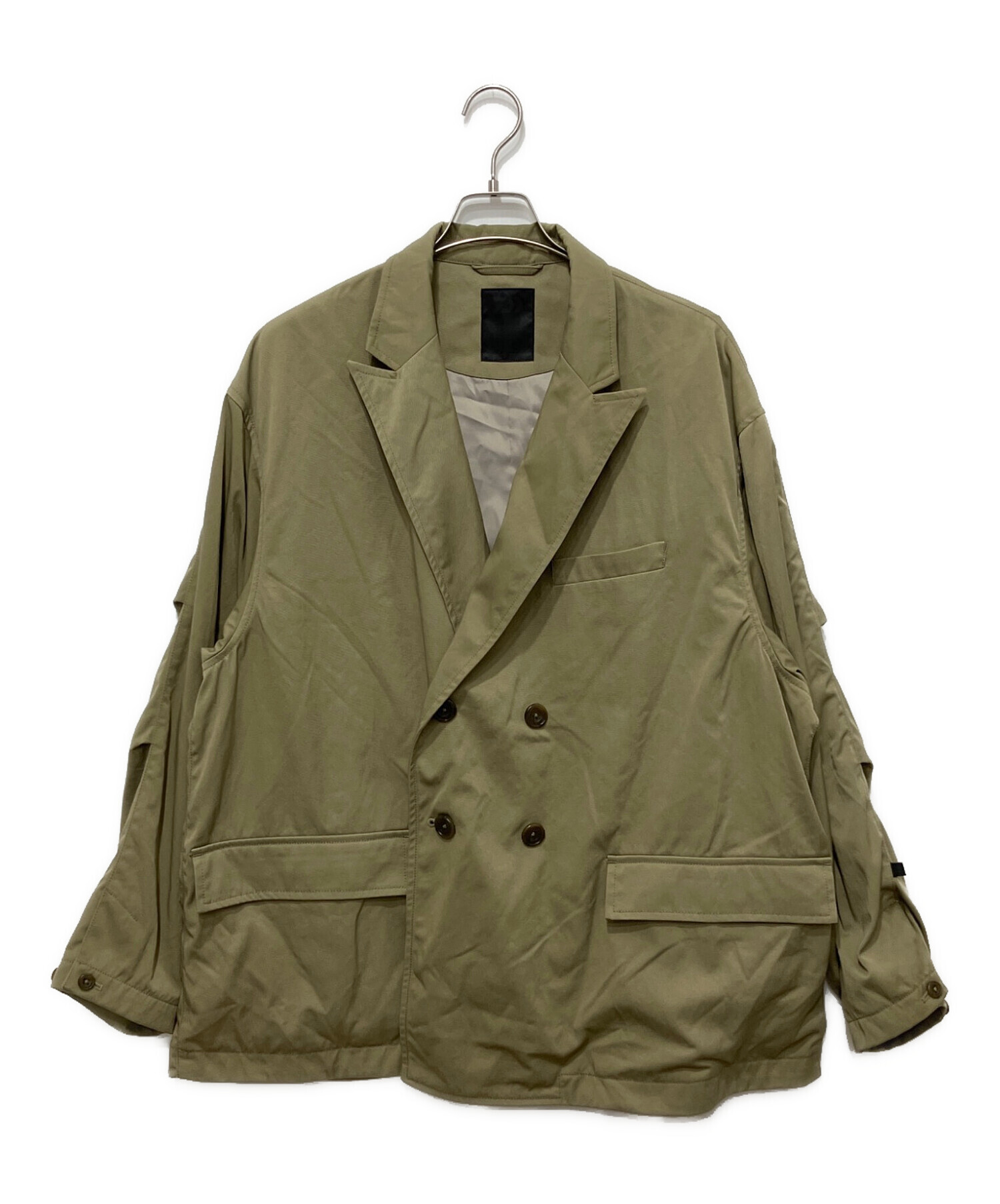 中古・古着通販】DAIWA (ダイワ) BREASTED JACKET TWILL ベージュ