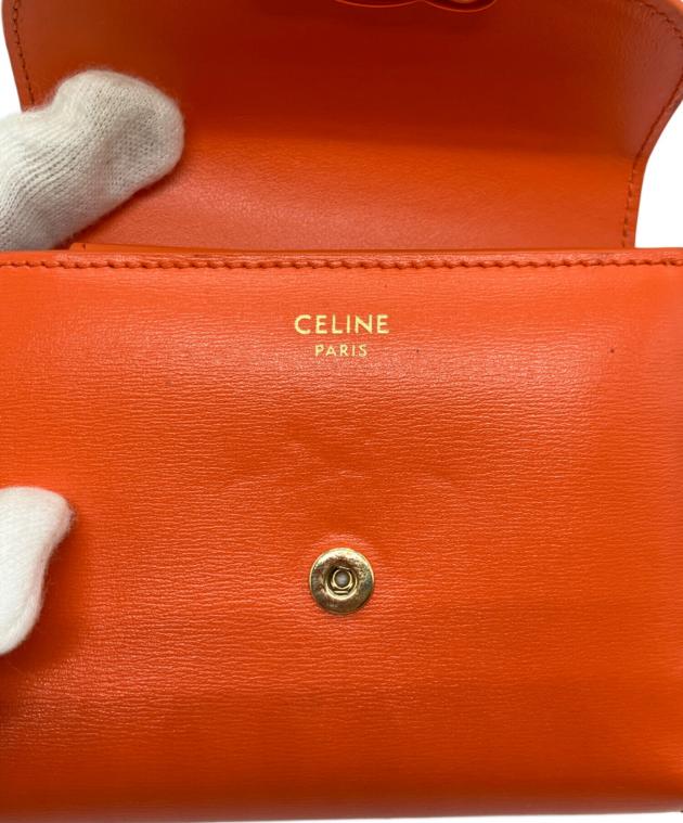 中古・古着通販】CELINE (セリーヌ) スモール フラップウォレット