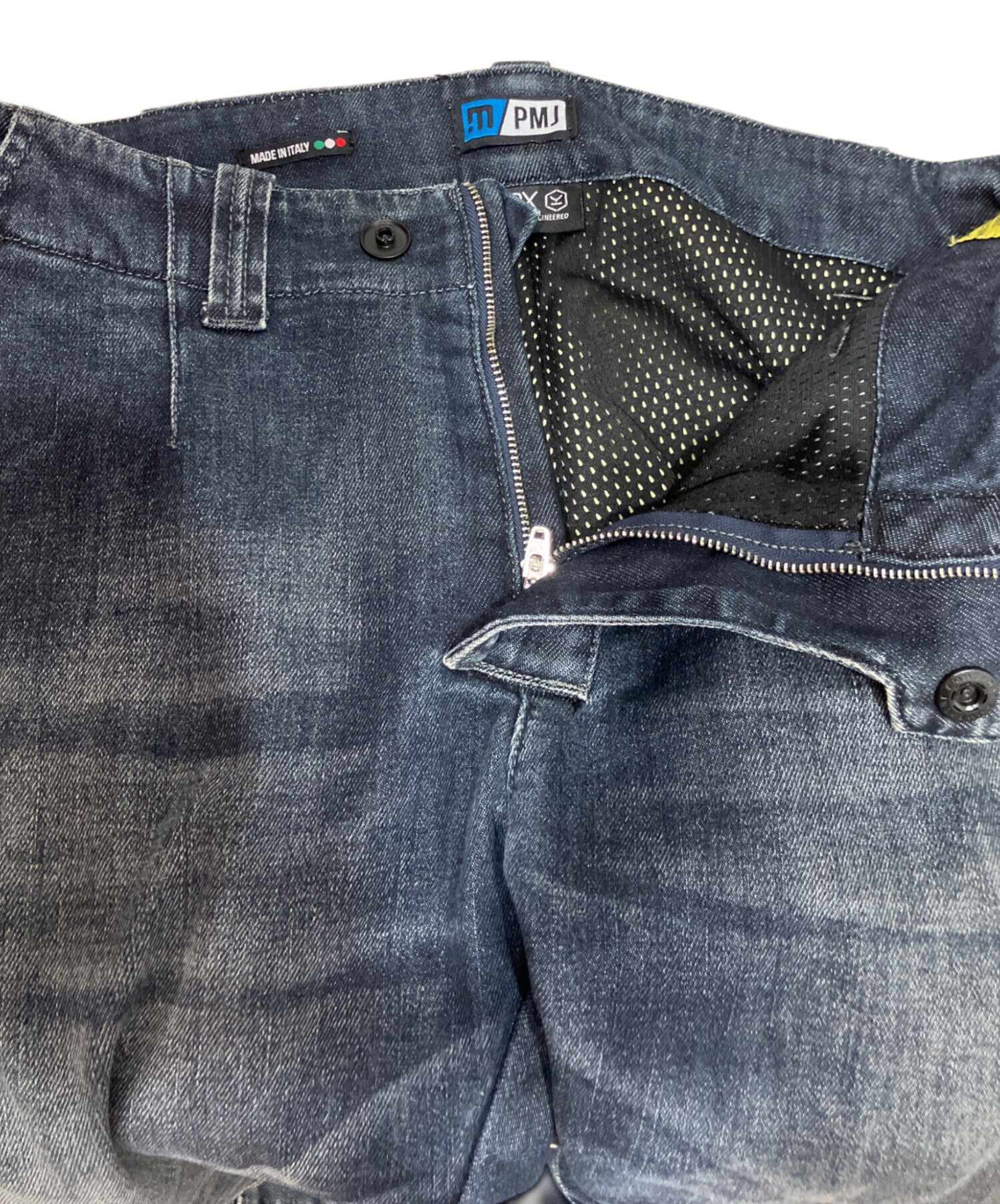 中古・古着通販】PMJ (ピーエムジェイ) デニムパンツ インディゴ