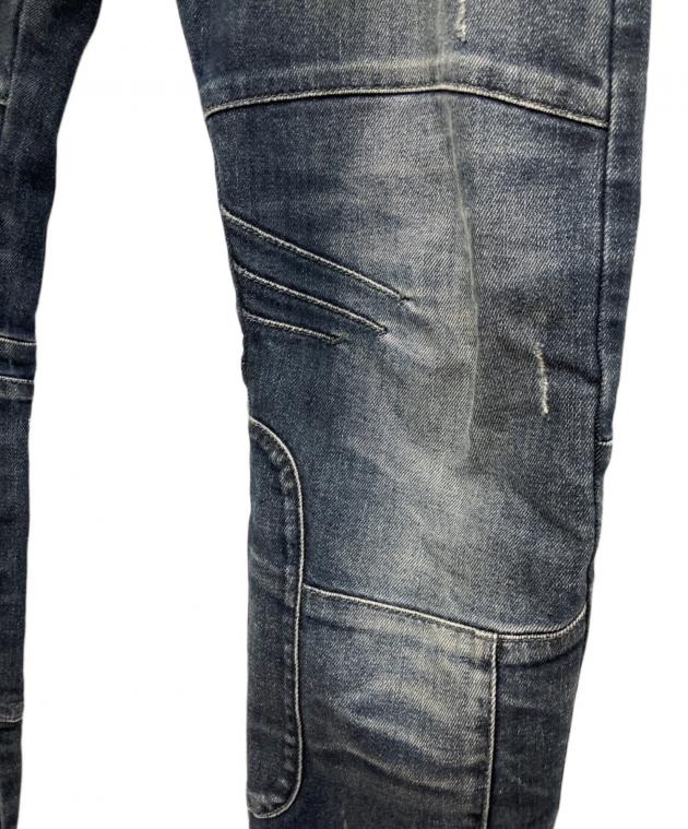 中古・古着通販】PMJ (ピーエムジェイ) デニムパンツ インディゴ