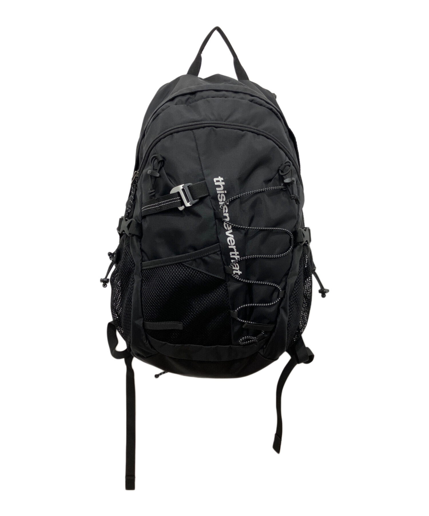 【新品未使用】  バックパック　リュック　ブラック 中古・古着通販】thisisneverthat (ディスイズネバーザット) SP-Logo