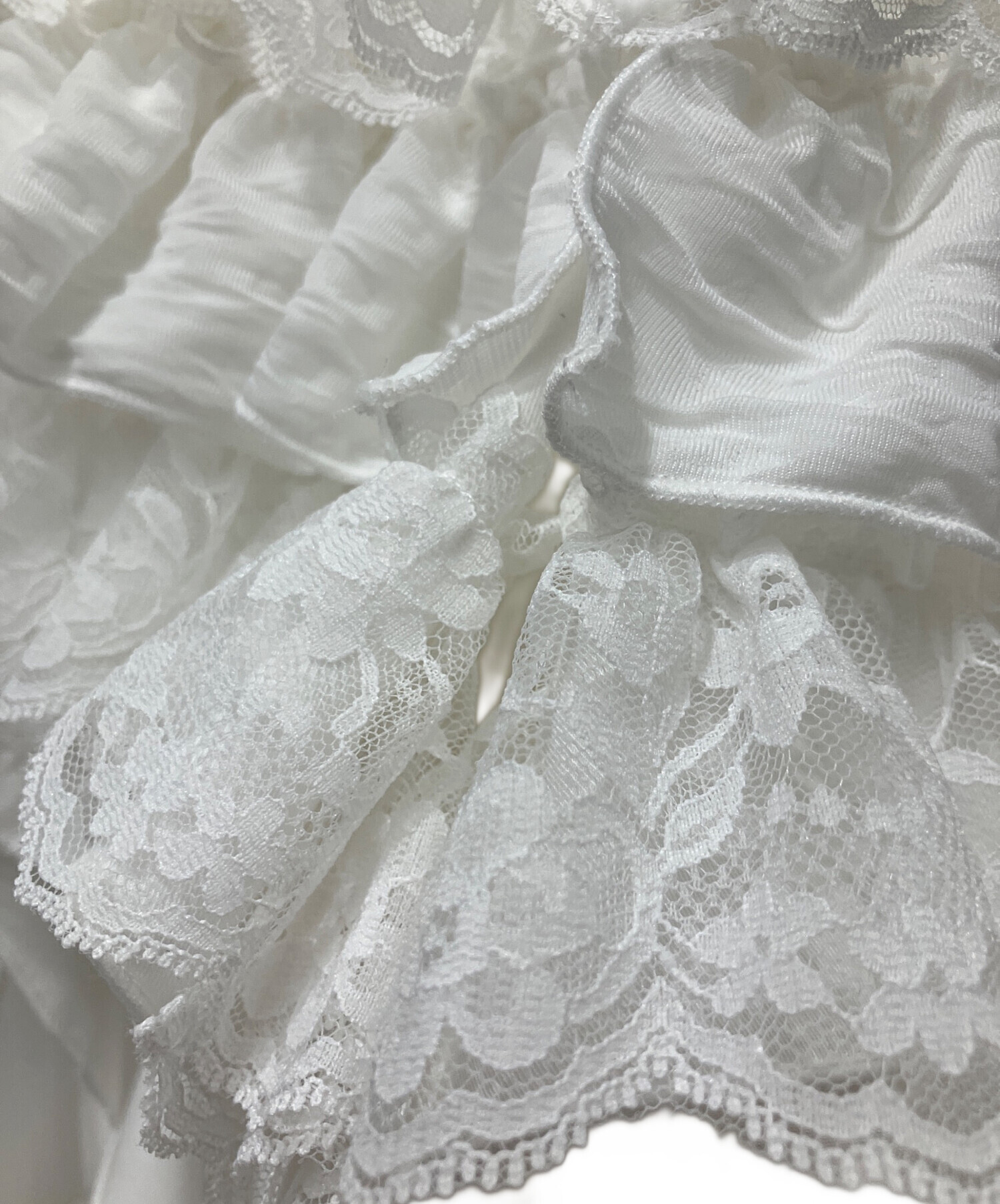 中古・古着通販】dim moire (ディムモアール) Fallen Frillショート