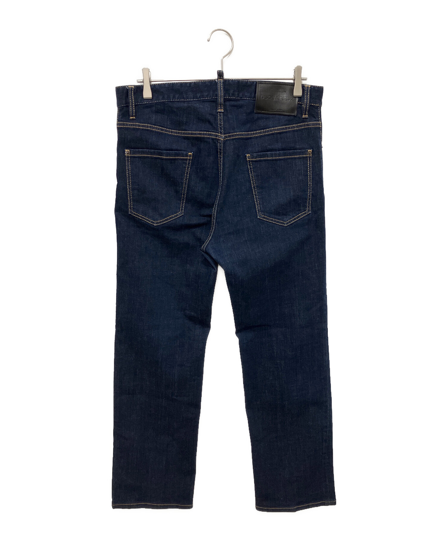 中古・古着通販】DSQUARED2 (ディースクエアード) レザーパッチ デニム