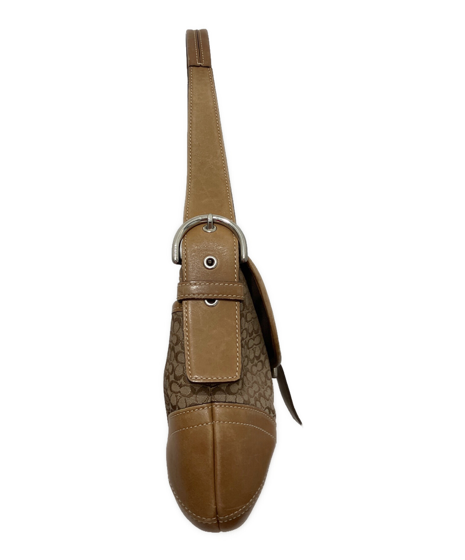 中古・古着通販】COACH (コーチ) Signature Soho Hobo Shoulder 