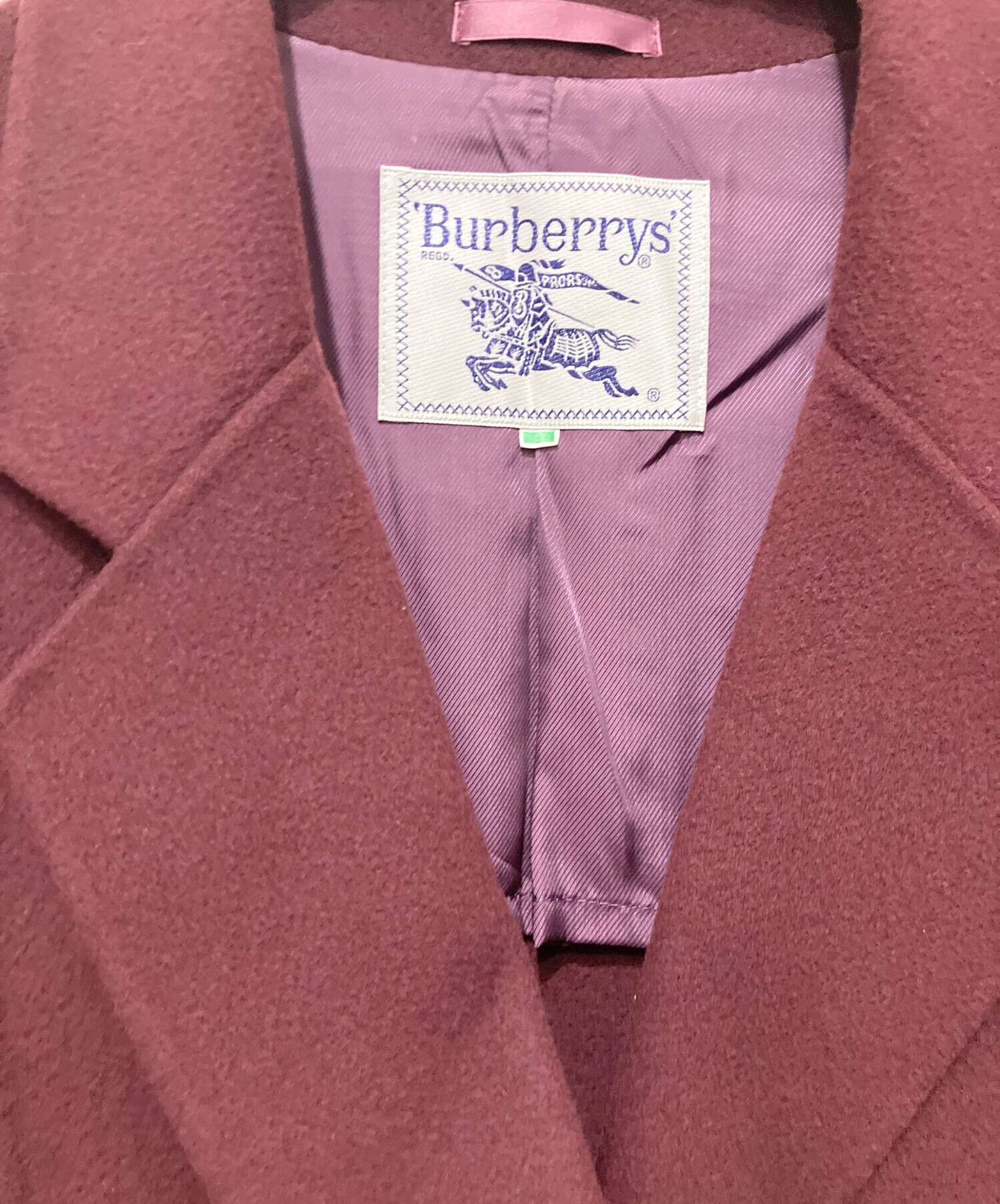 中古・古着通販】Burberry's (バーバリーズ) カシミヤ混ウールコート