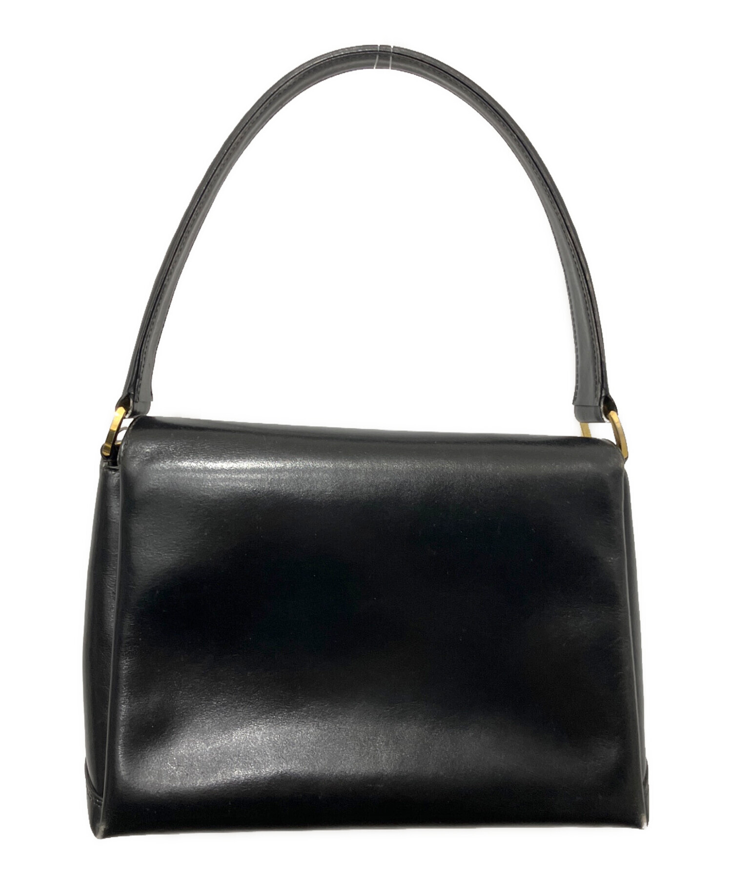 中古・古着通販】GUCCI (グッチ) ターンロック Gロゴ金具 ハンドバッグ