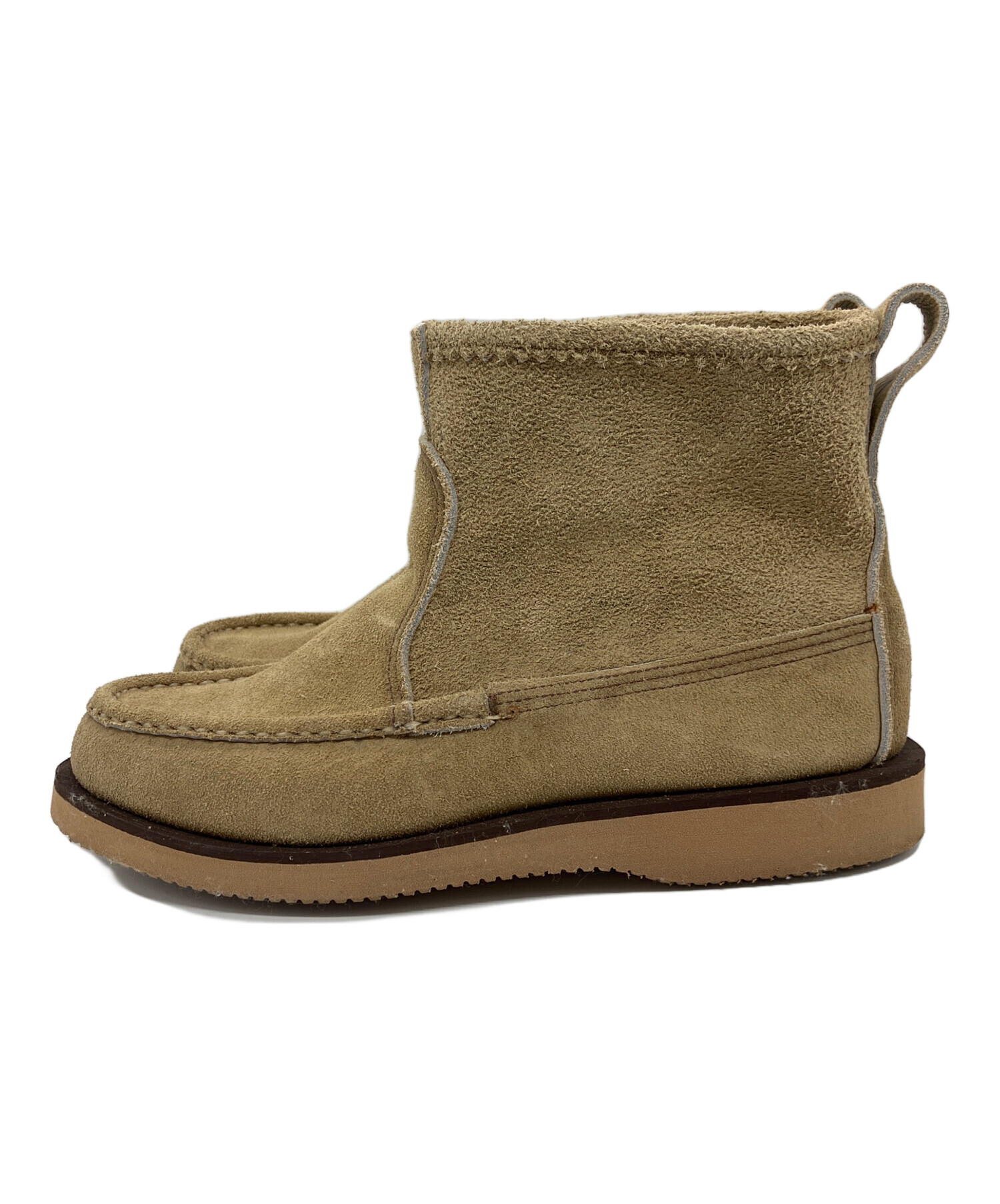 「ラッセルモカシン」ベージュ スエード US６ 中古・古着通販】RUSSELL MOCCASIN (ラッセルモカシン) Knock About