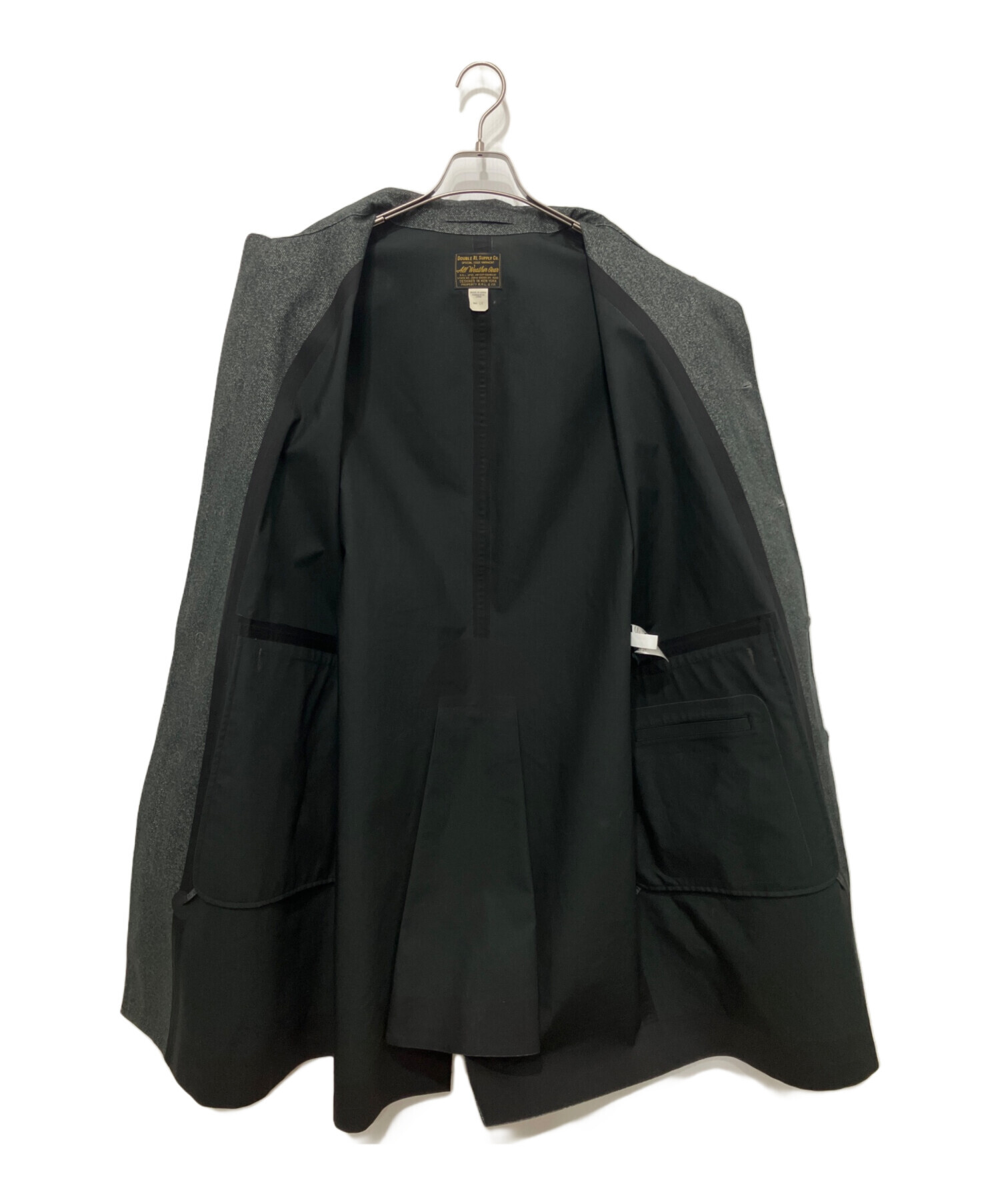 中古・古着通販】RRL (ダブルアールエル) ヘリンボーンプリントロング