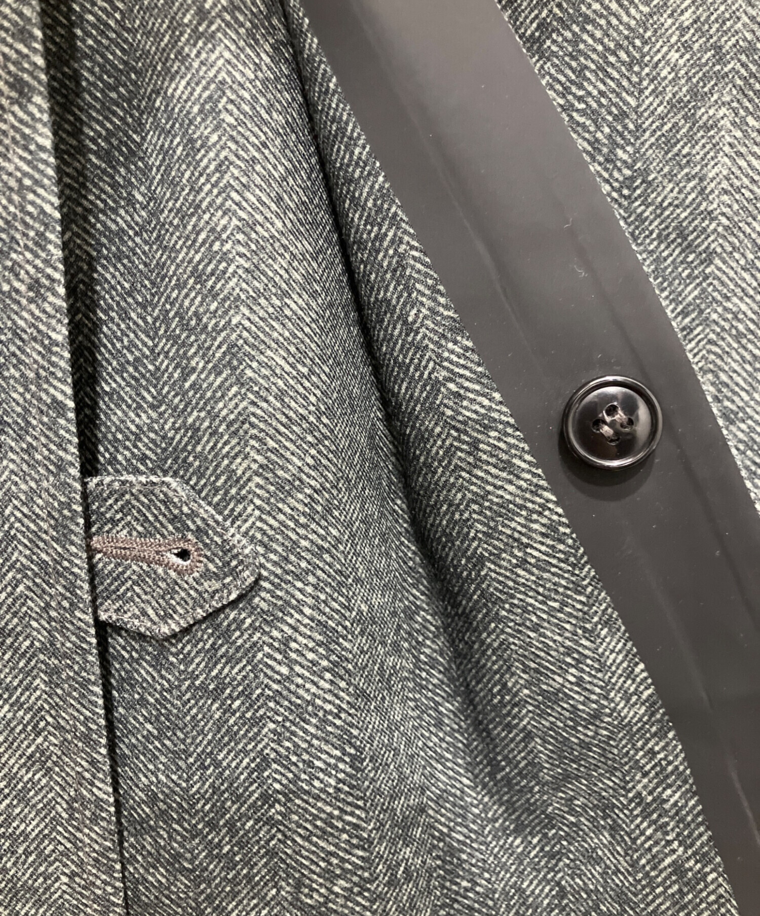 中古・古着通販】RRL (ダブルアールエル) ヘリンボーンプリントロング