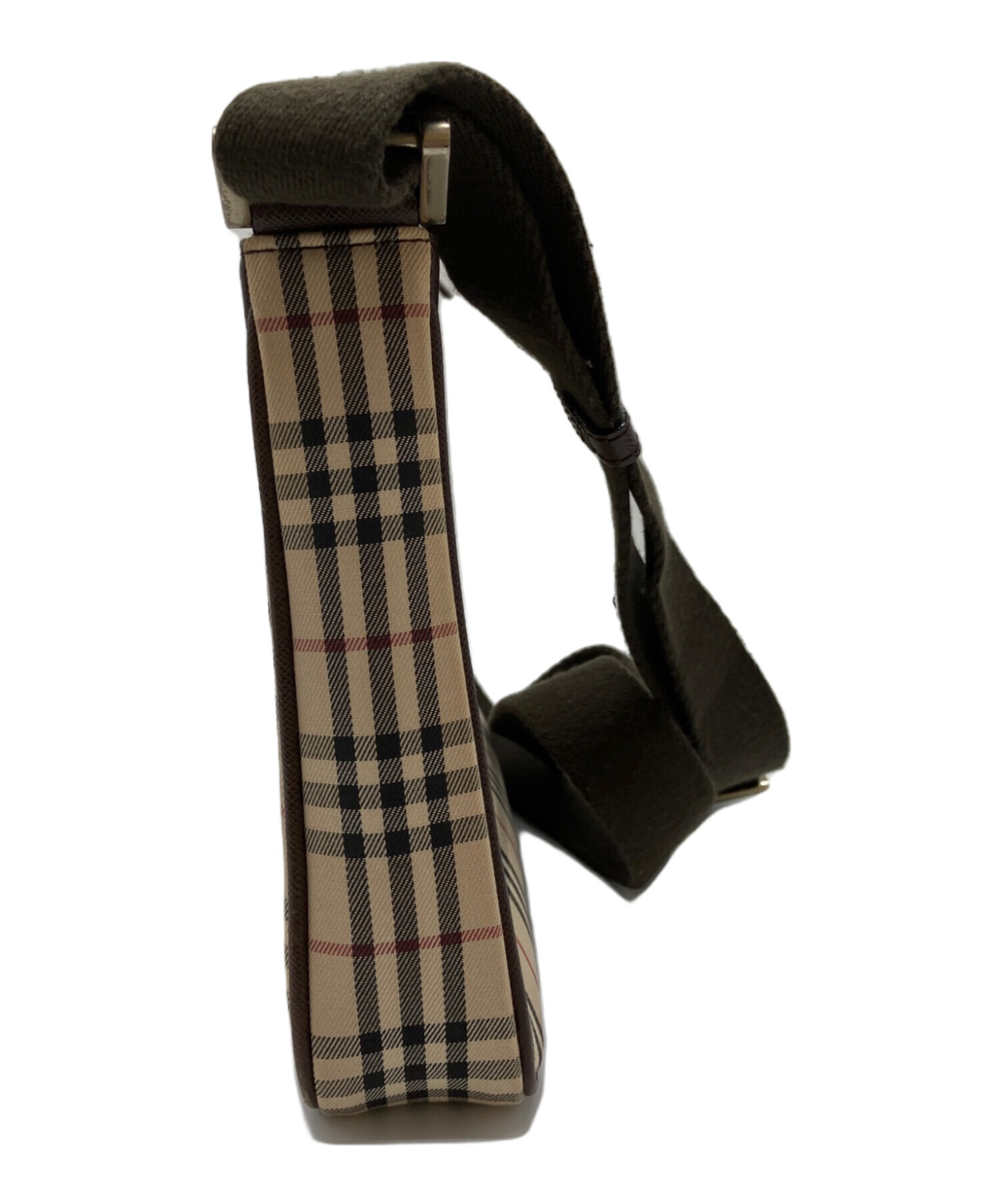 中古・古着通販】BURBERRY (バーバリー) ノバチェックショルダーバッグ