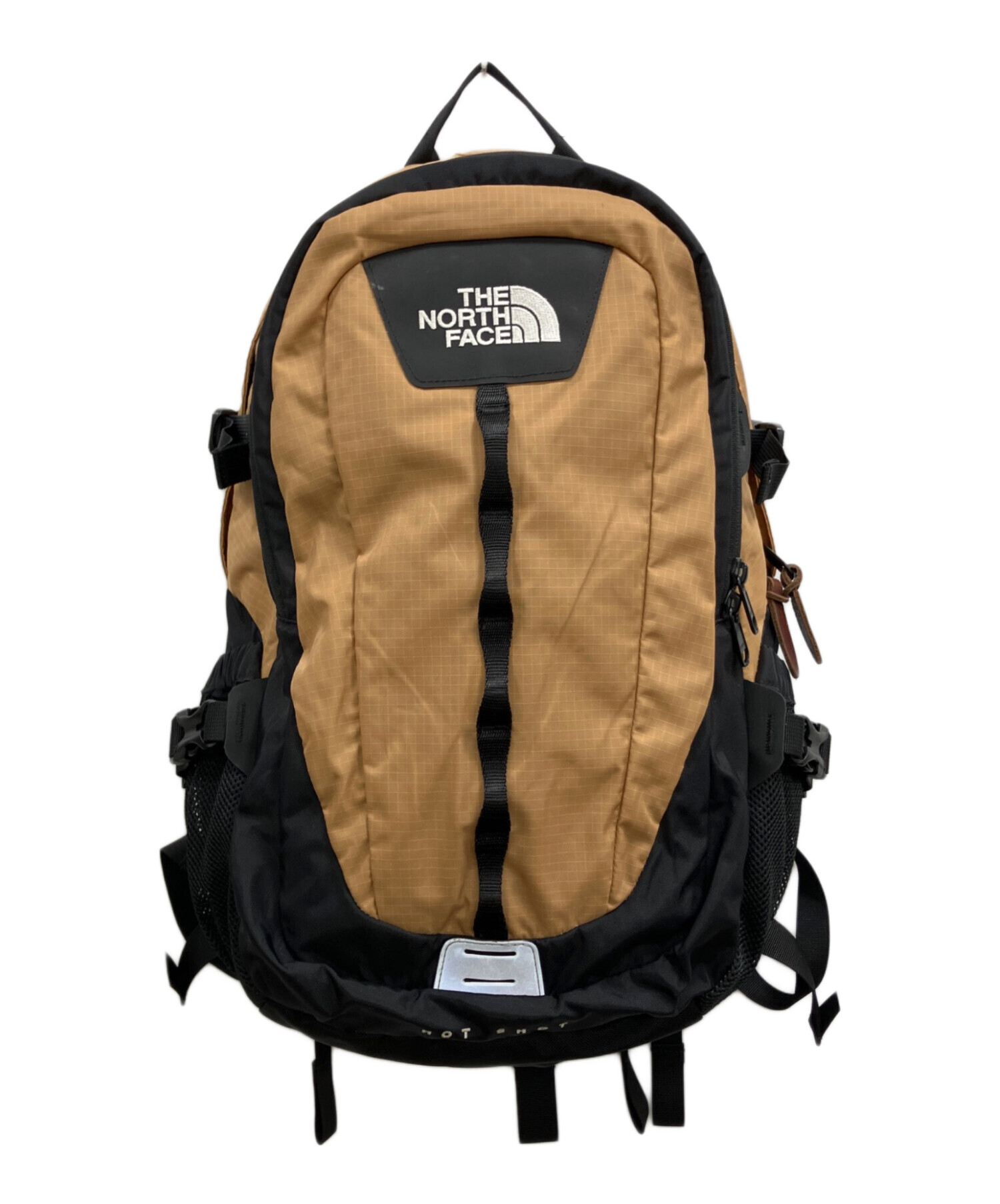 THE NORTH FACE リュック ベージュ/黒 中古・古着通販】THE NORTH FACE (ザ ノース フェイス) リュック