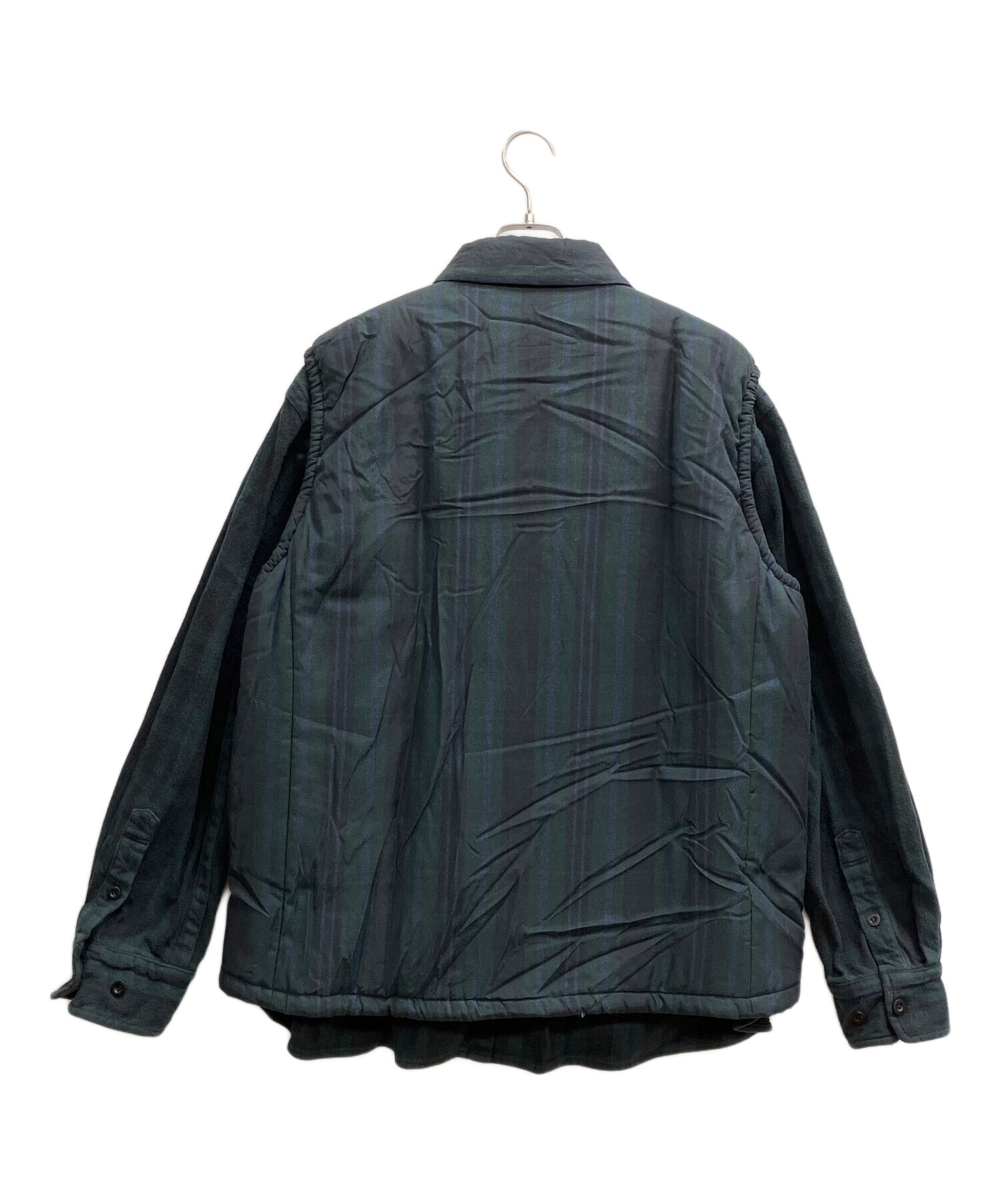 中古・古着通販】sacai (サカイ) Gonz Multi Patch Plaid Shirt 中古・古着通販】sacai (サカイ) Gonz Multi Patch Plaid Shirt