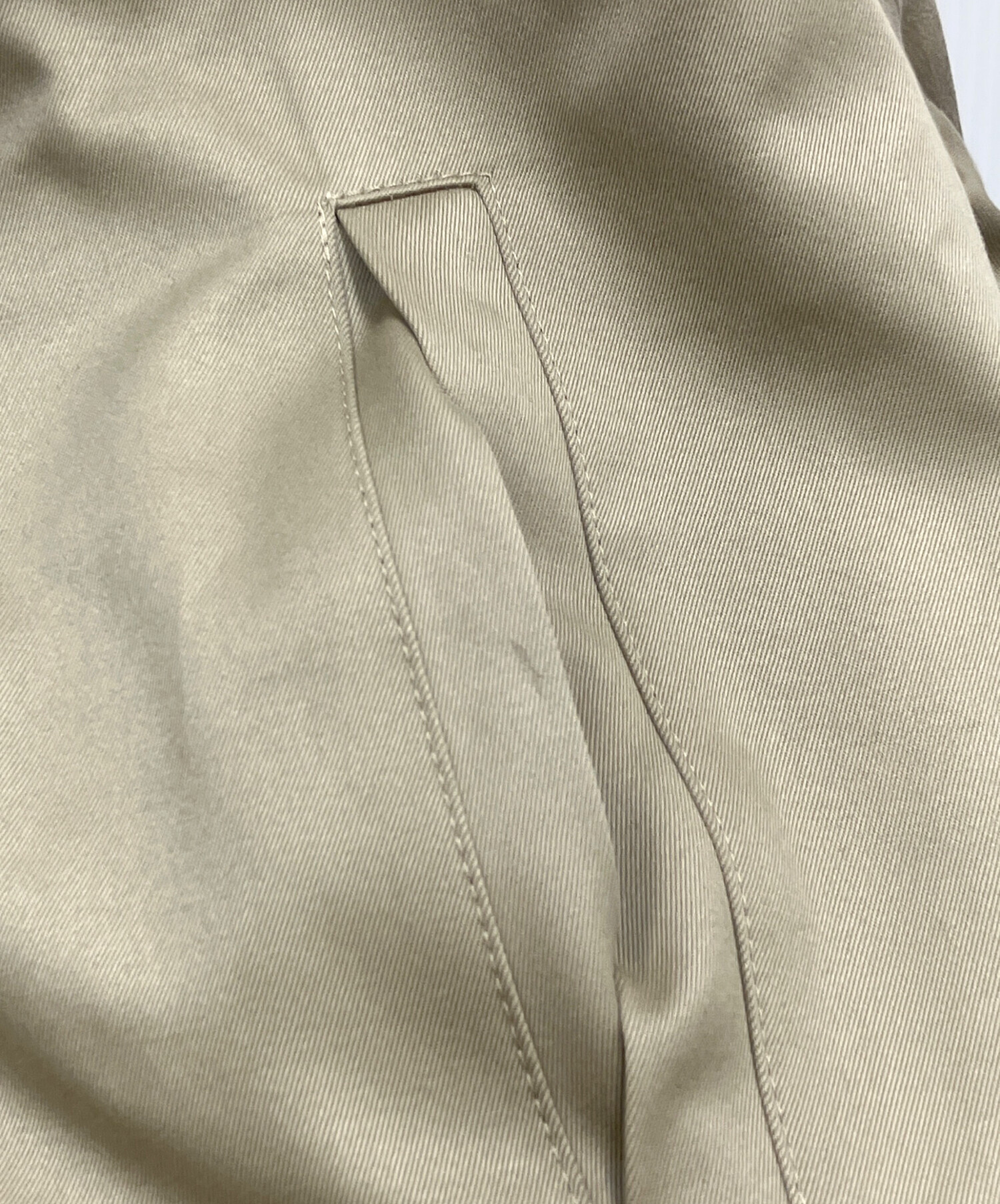 中古・古着通販】sacai (サカイ) Cotton Chino Jacket ベージュ サイズ