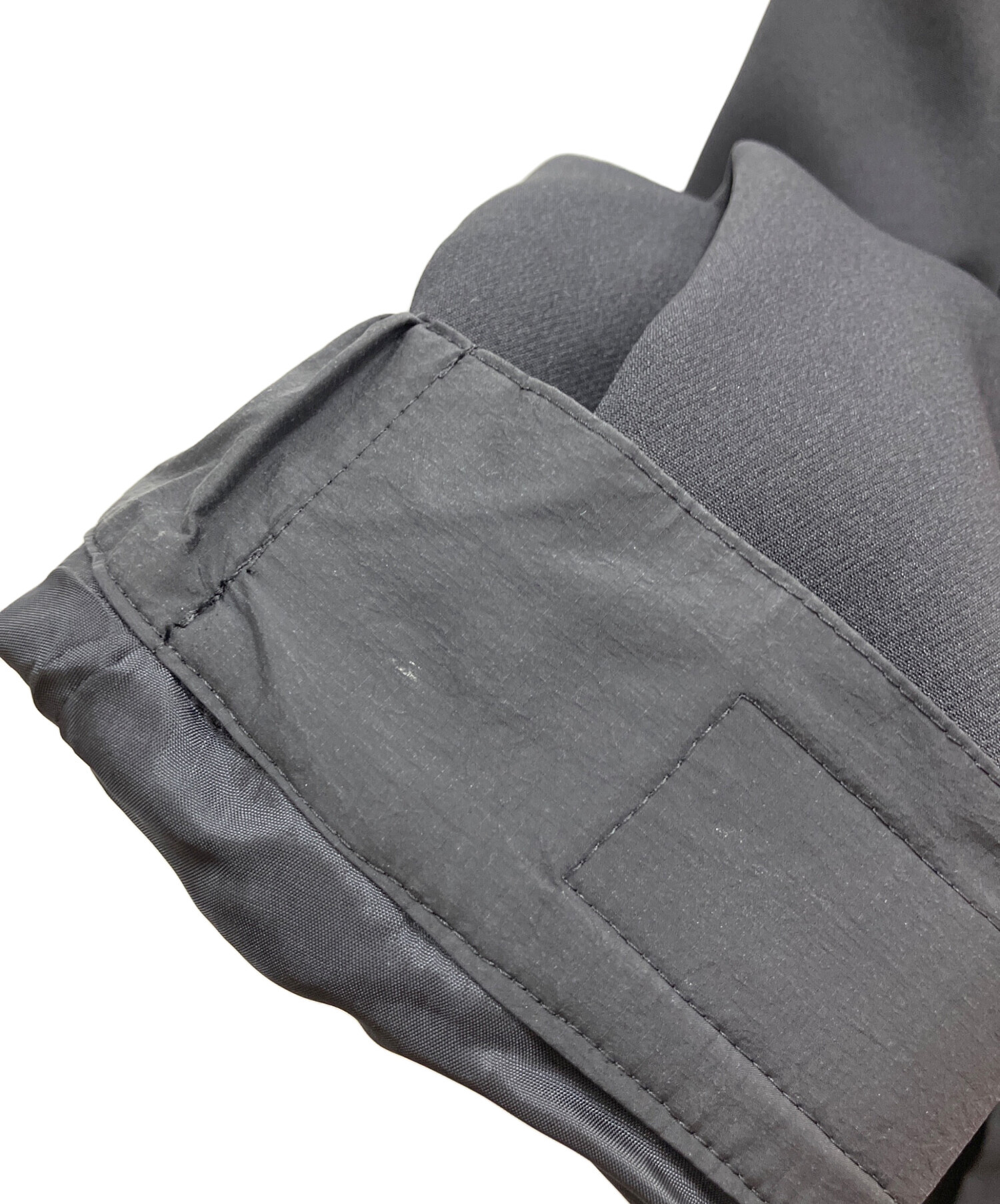 中古・古着通販】sacai (サカイ) Matelasse Twill Mix Jacket ブラック