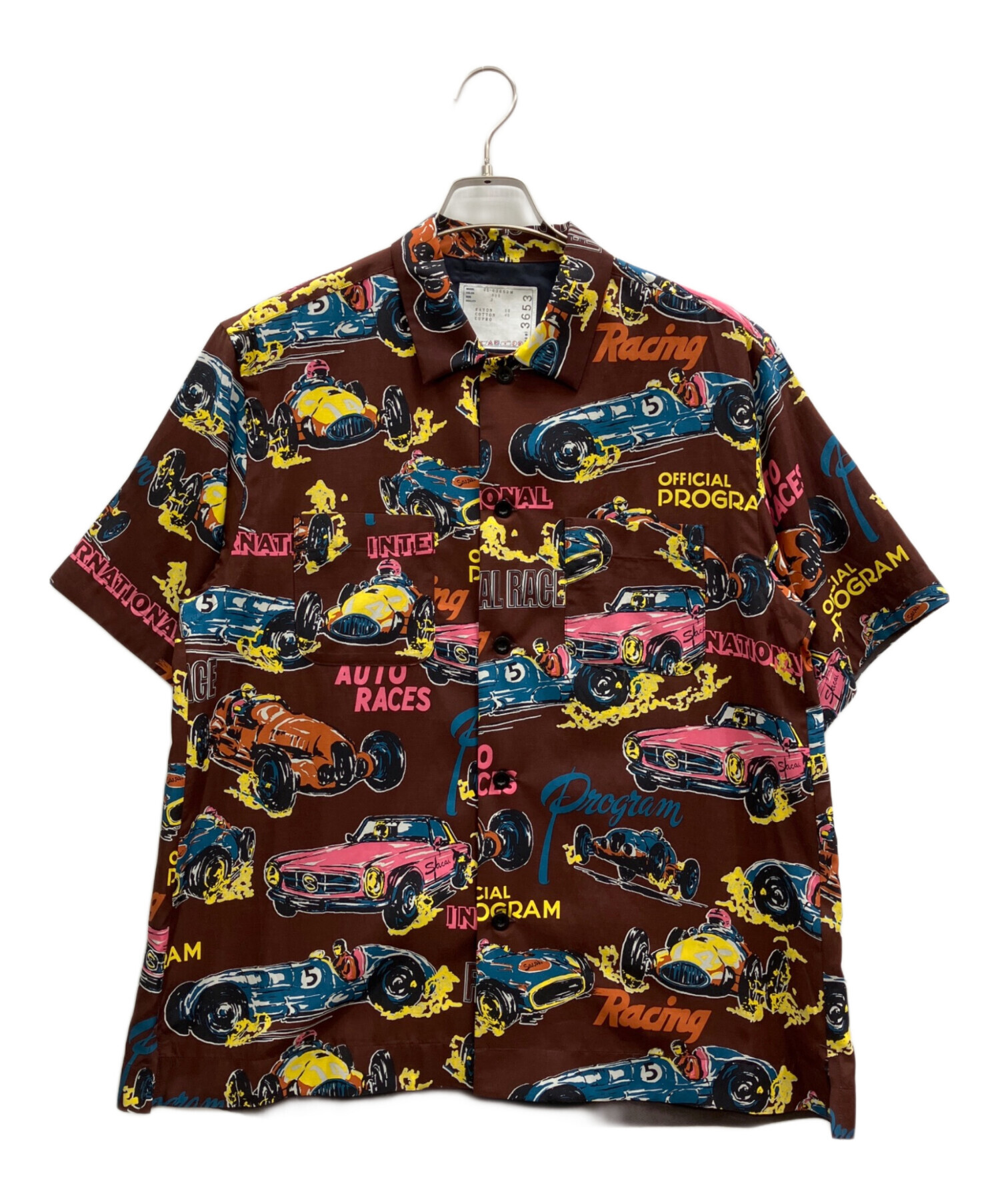 中古・古着通販】sacai (サカイ) Car Race / Tropical Print Shirt
