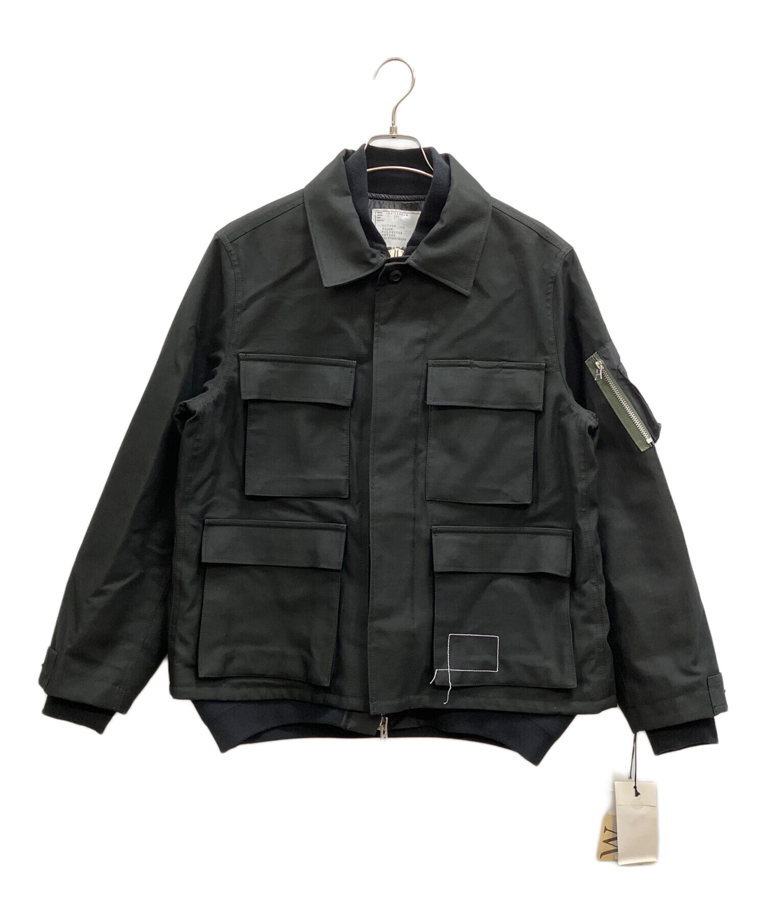 中古・古着通販】sacai (サカイ) WTAPS (ダブルタップス) Cotton Back