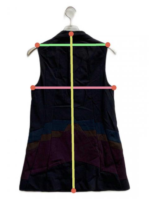 トリココムデギャルソン ジレ 中古・古着通販】tricot COMME des GARCONS (トリココムデギャルソン