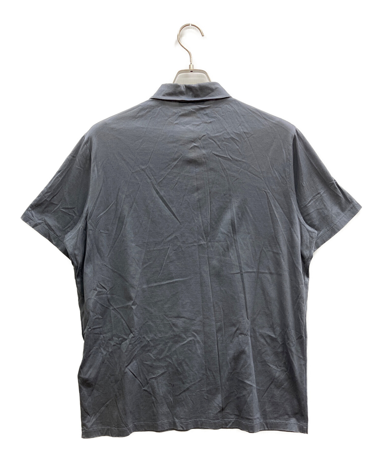 中古・古着通販】PRADA (プラダ) ポロシャツ グレー サイズ:XL