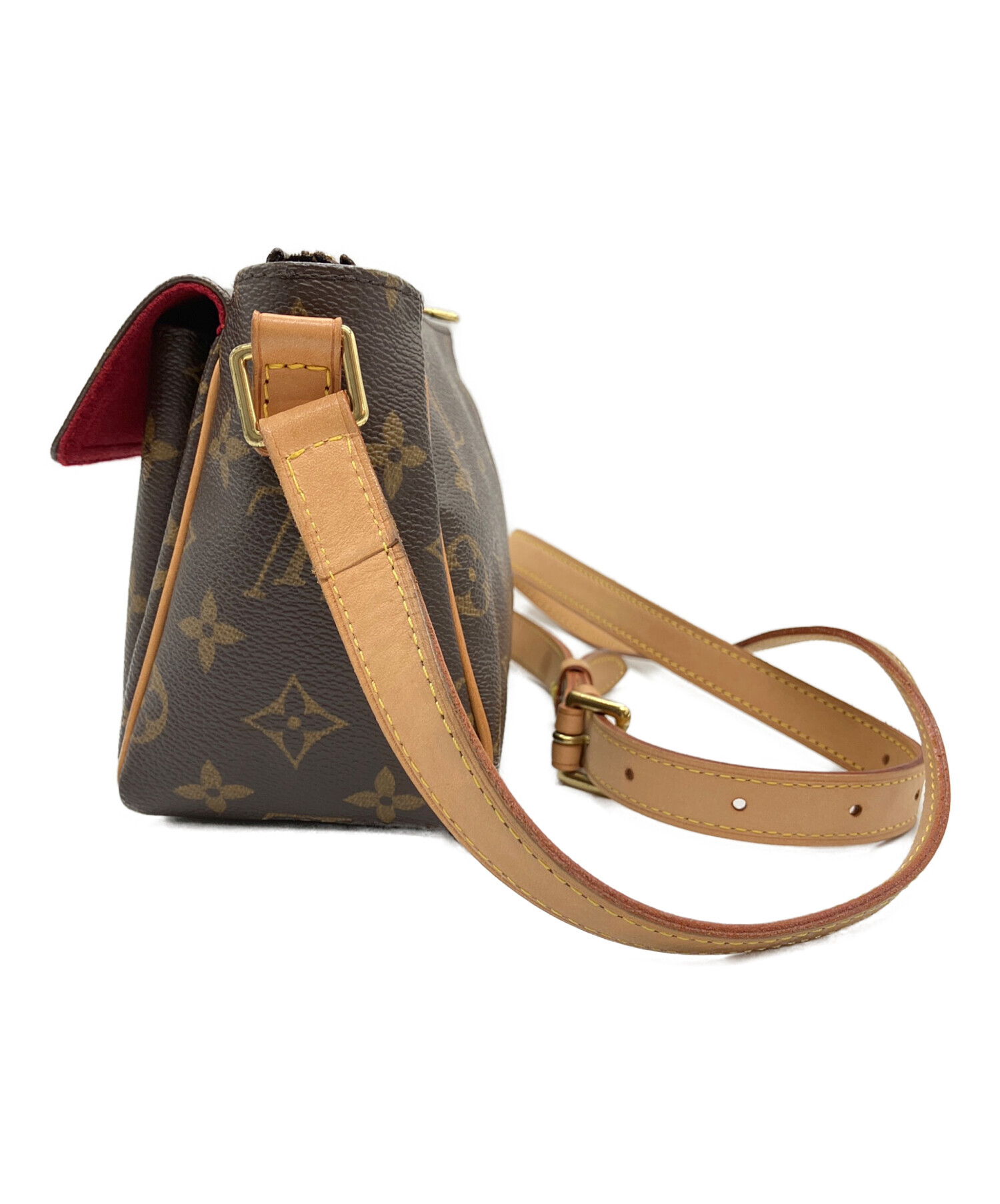 y*t様 Louis Vuitton ショルダーバッグ ブラウン 中古・古着通販】LOUIS VUITTON (ルイ ヴィトン) ショルダーバッグ