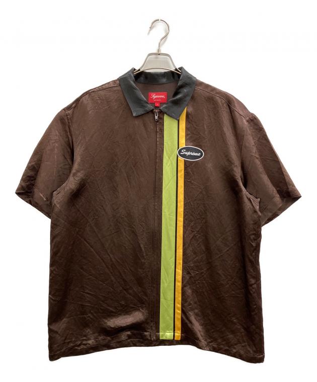中古・古着通販】Supreme (シュプリーム) SATIN ZIP UP WORK SHIRT