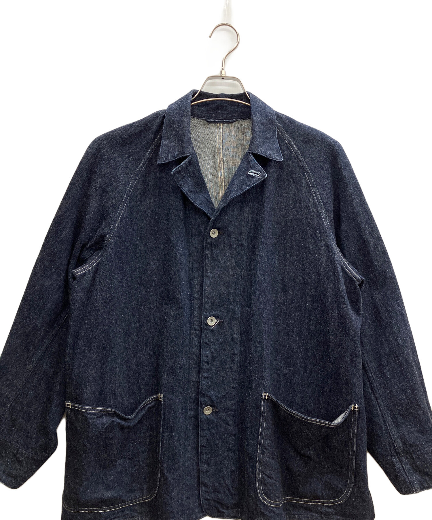 中古・古着通販】COMOLI (コモリ) デニムワークジャケット インディゴ