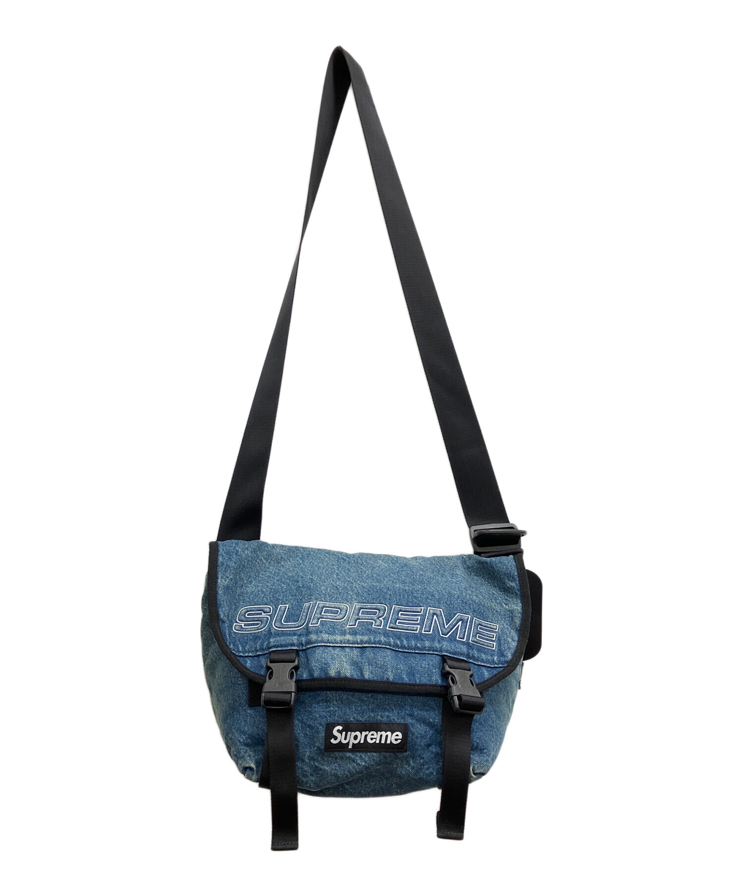 中古・古着通販】Supreme (シュプリーム) Messenger Bag インディゴ