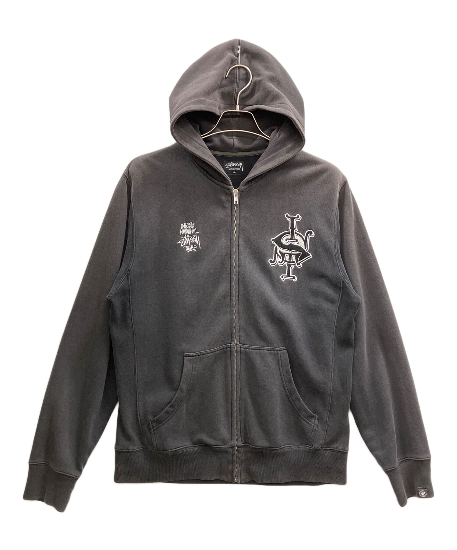 中古・古着通販】stussy (ステューシー) ストリート刺繍ロゴジップ