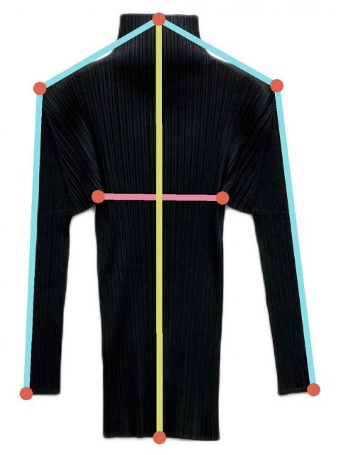 中古・古着通販】PLEATS PLEASE (プリーツプリーズ) ハイネック