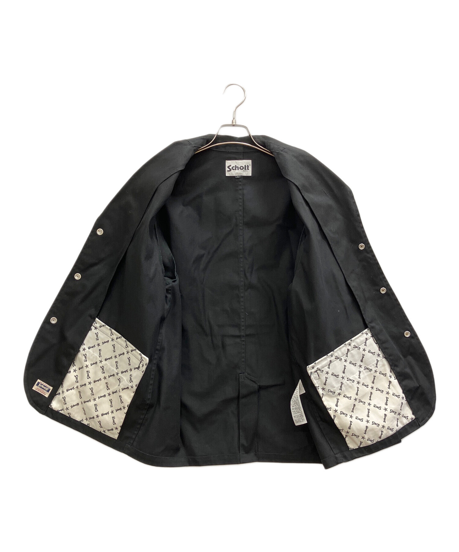 Schott TC WORK 3B JACKET XL ブラック Schott TC WORK 3B JACKET XL ブラック Schott N.Y.C（ショット