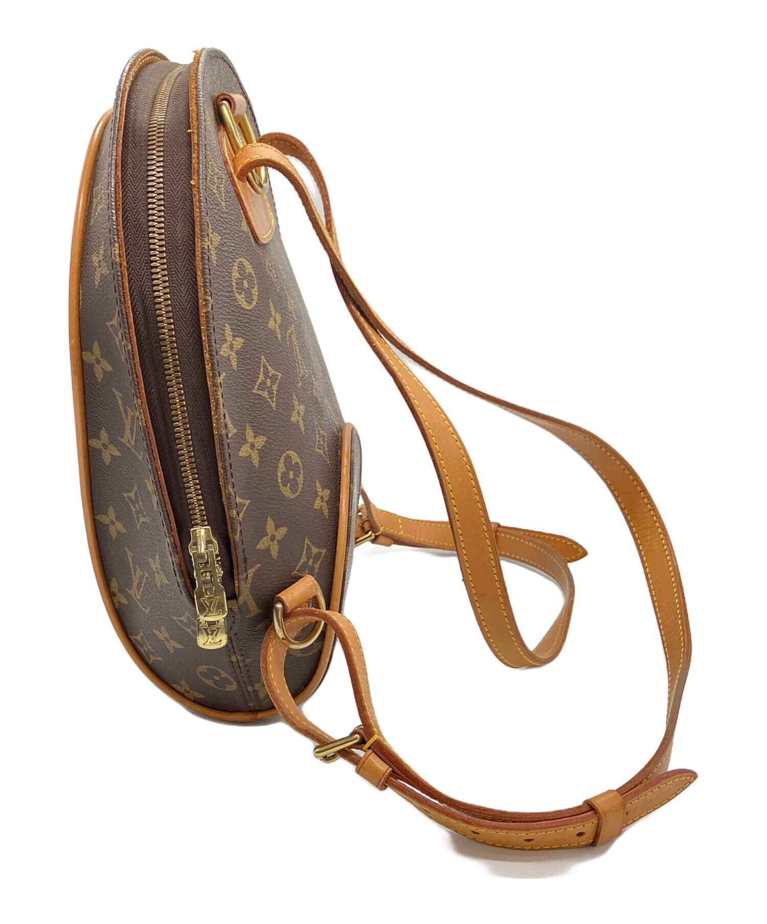 Louis Vuitton リュック ダークブラウン 中古・古着通販】LOUIS VUITTON (ルイ ヴィトン) リュック ブラウン