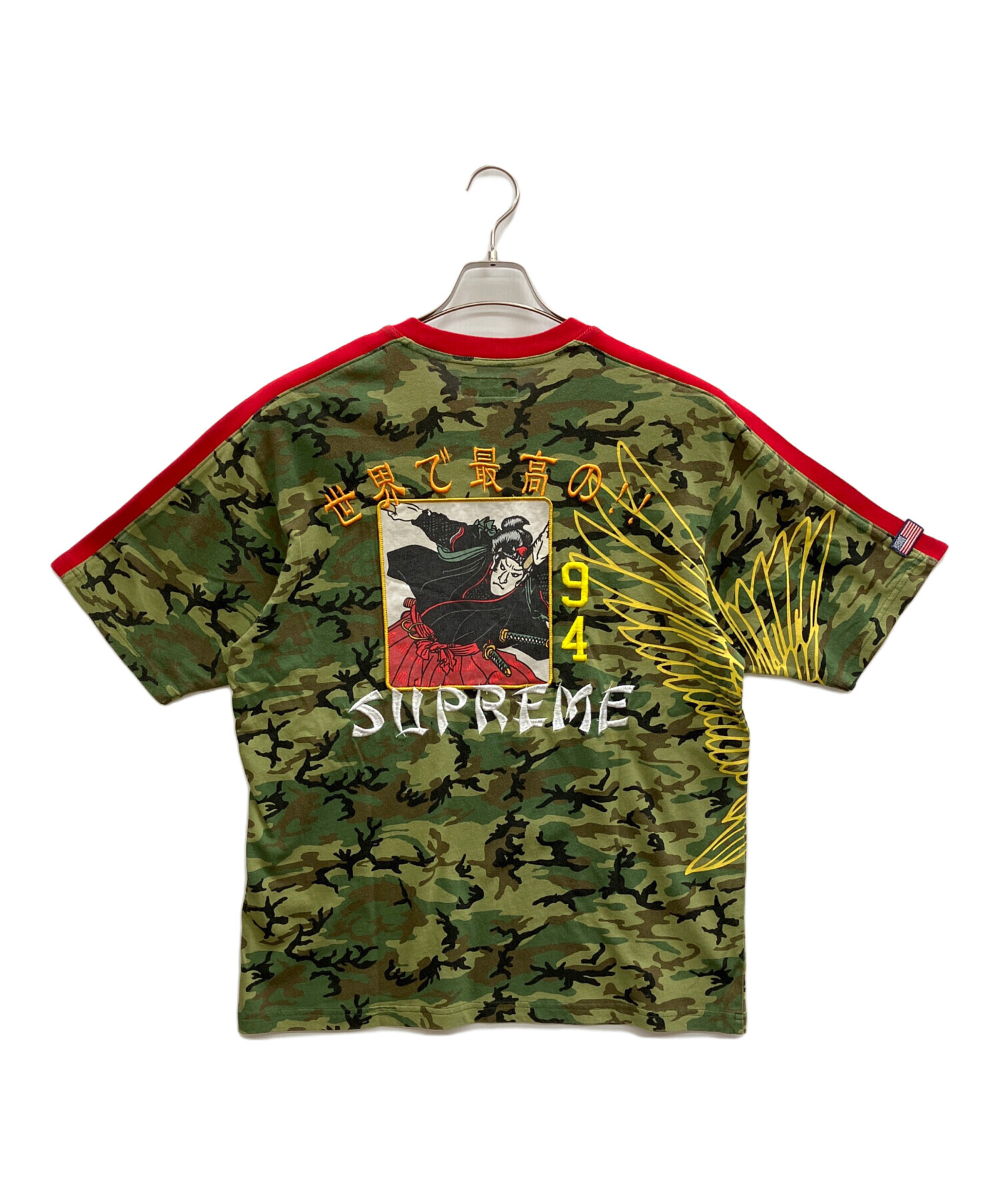 中古・古着通販】SUPREME (シュプリーム) Crane S/S TOP カーキ サイズ