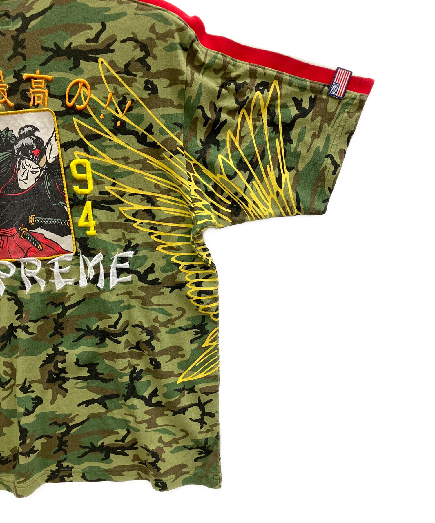 中古・古着通販】SUPREME (シュプリーム) Crane S/S TOP カーキ サイズ
