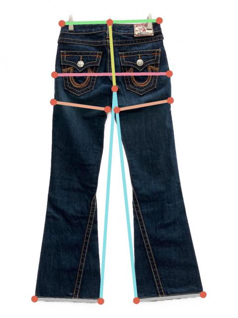 中古・古着通販】TRUE RELIGION (トゥルー レリジョン) フレアデニム